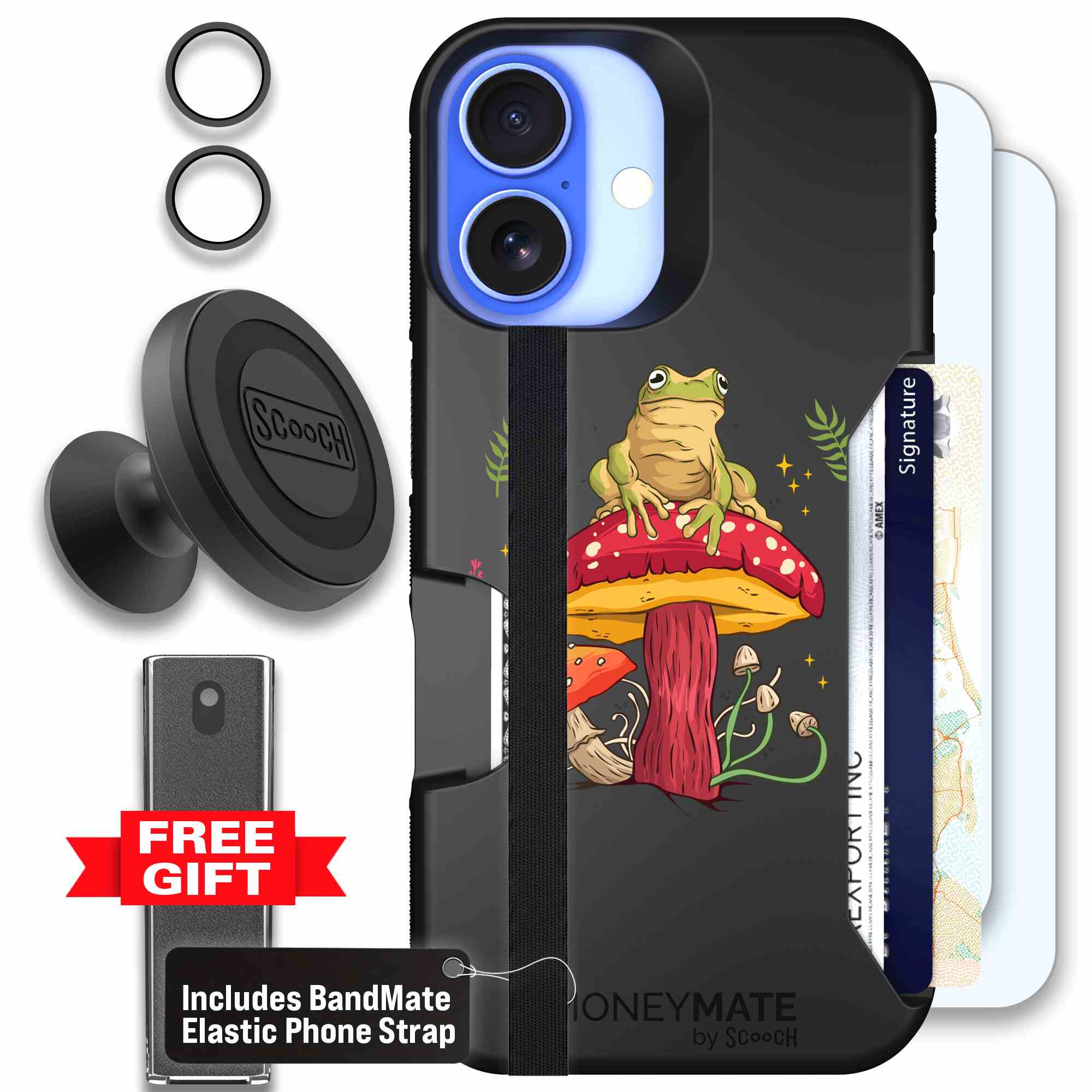 Toadstool Frog | website | iPhone 16 | Defender Bundle
