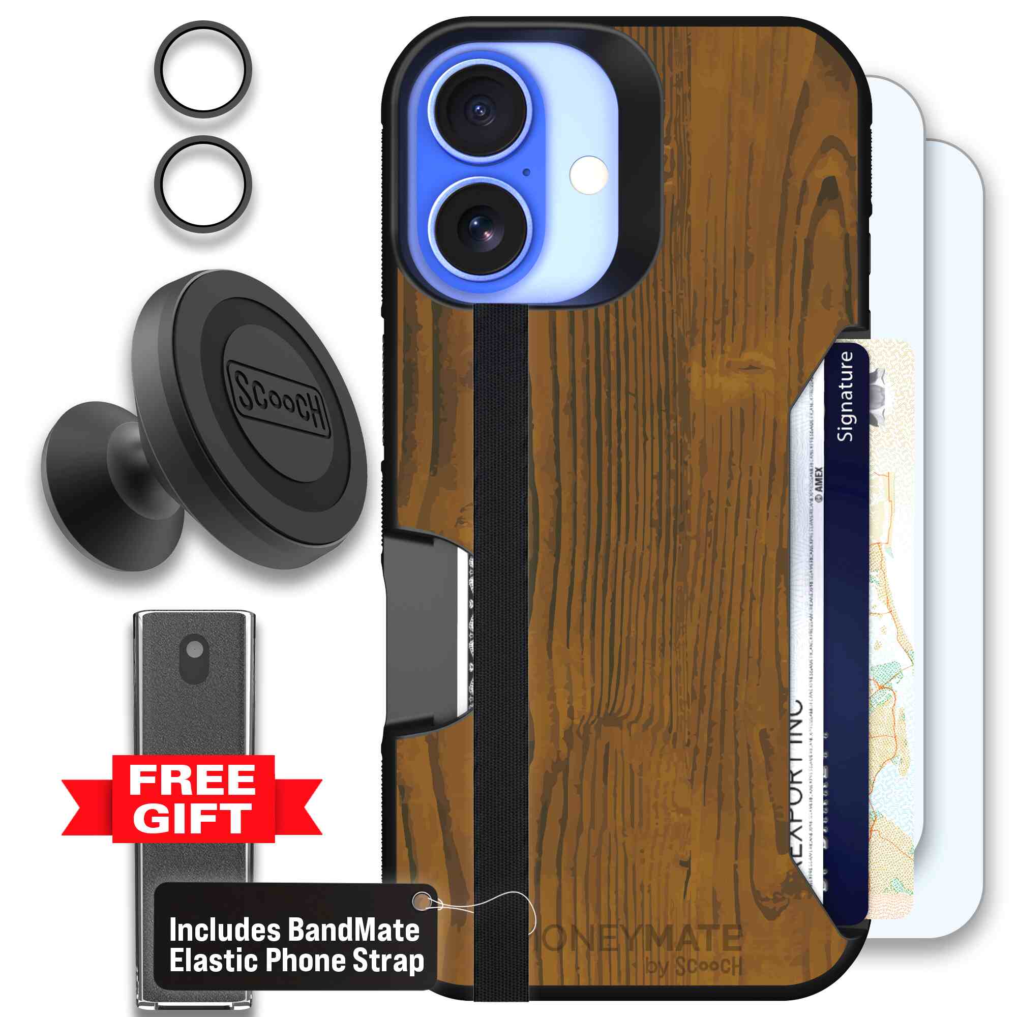 Wood Grain | website | iPhone 16 | Defender Bundle