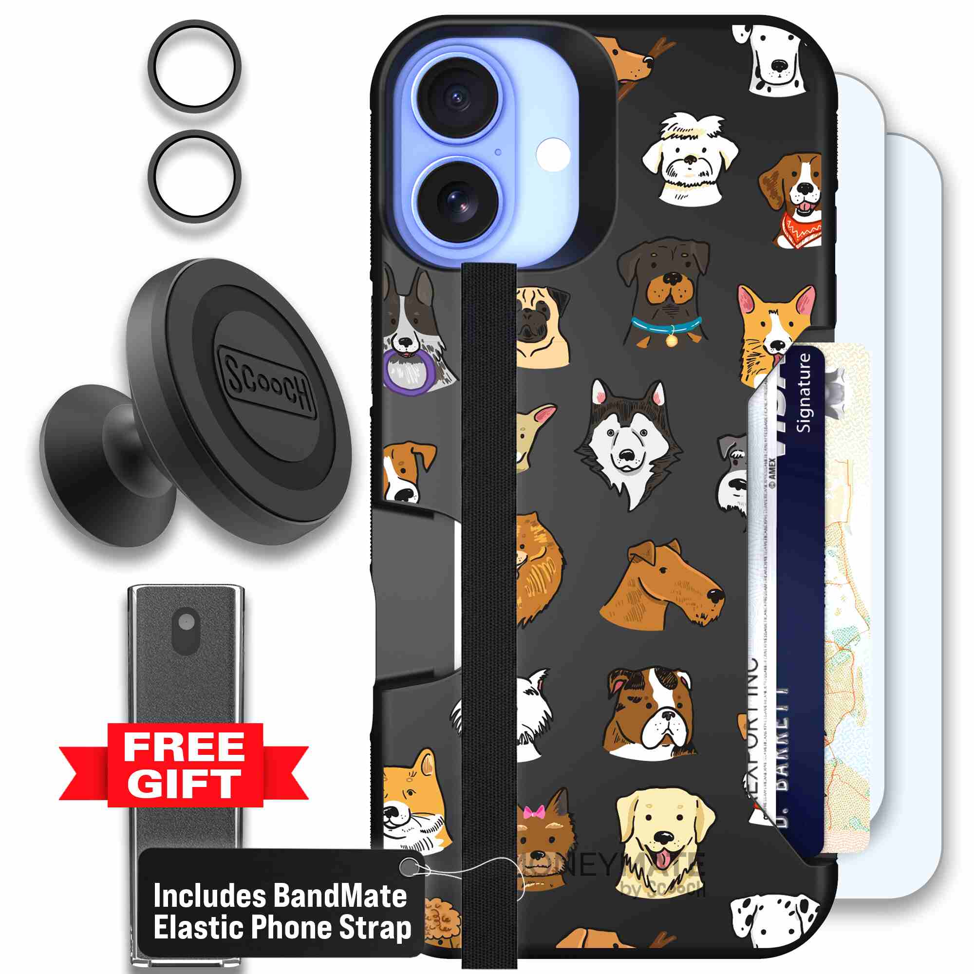 Dog Squad | website | iPhone 16 Plus | Defender Bundle