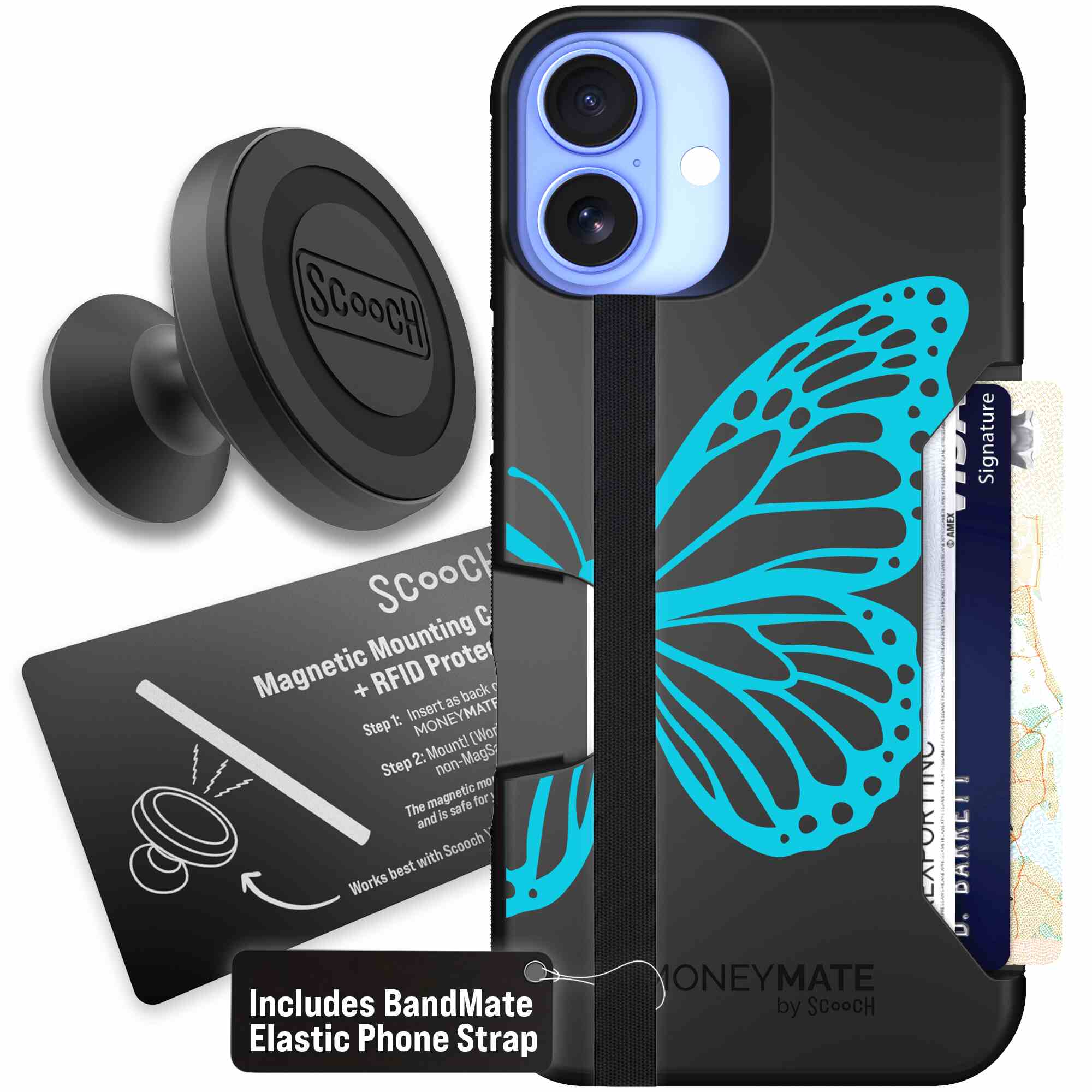 Azure Butterfly | website | iPhone 16 Plus | Starter Bundle