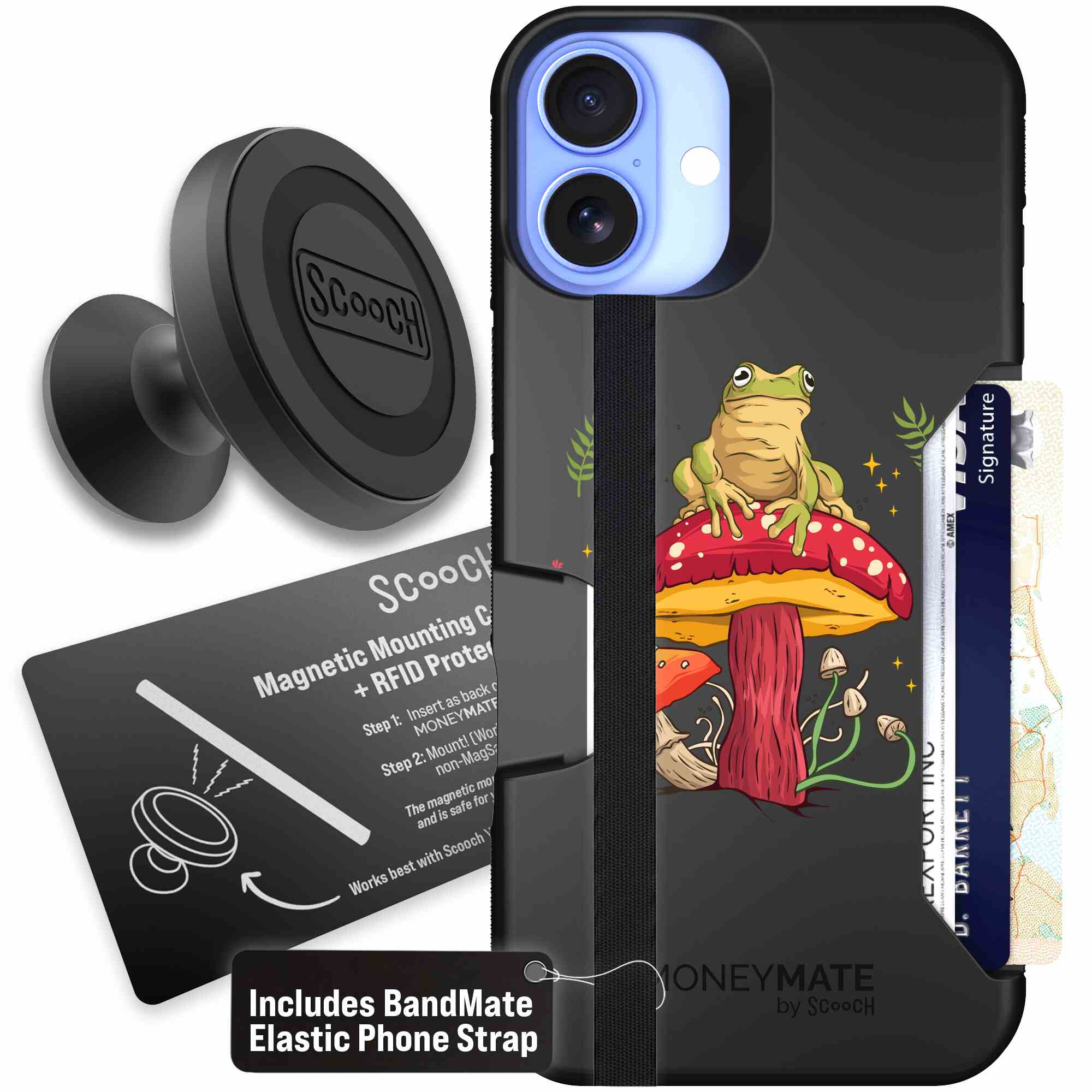 Toadstool Frog | website | iPhone 16 Plus | Starter Bundle