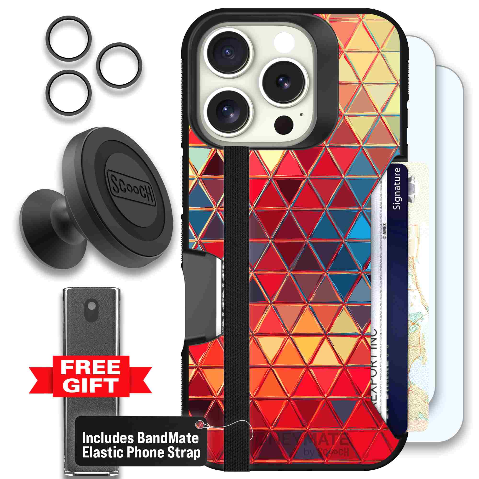 Festive Glass | website | iPhone 16 Pro | Defender Bundle
