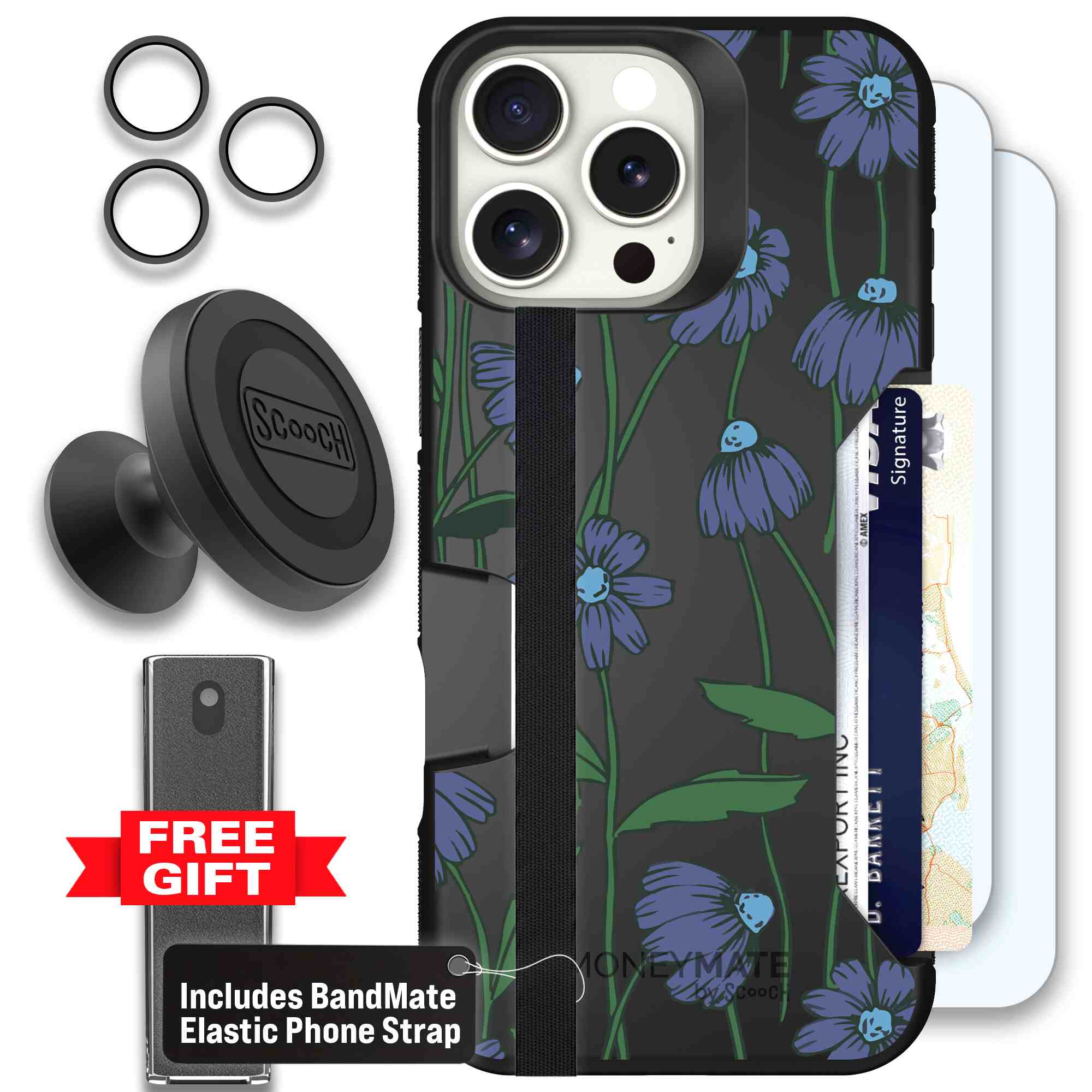 Violet Daisy | website | iPhone 16 Pro Max | Defender Bundle
