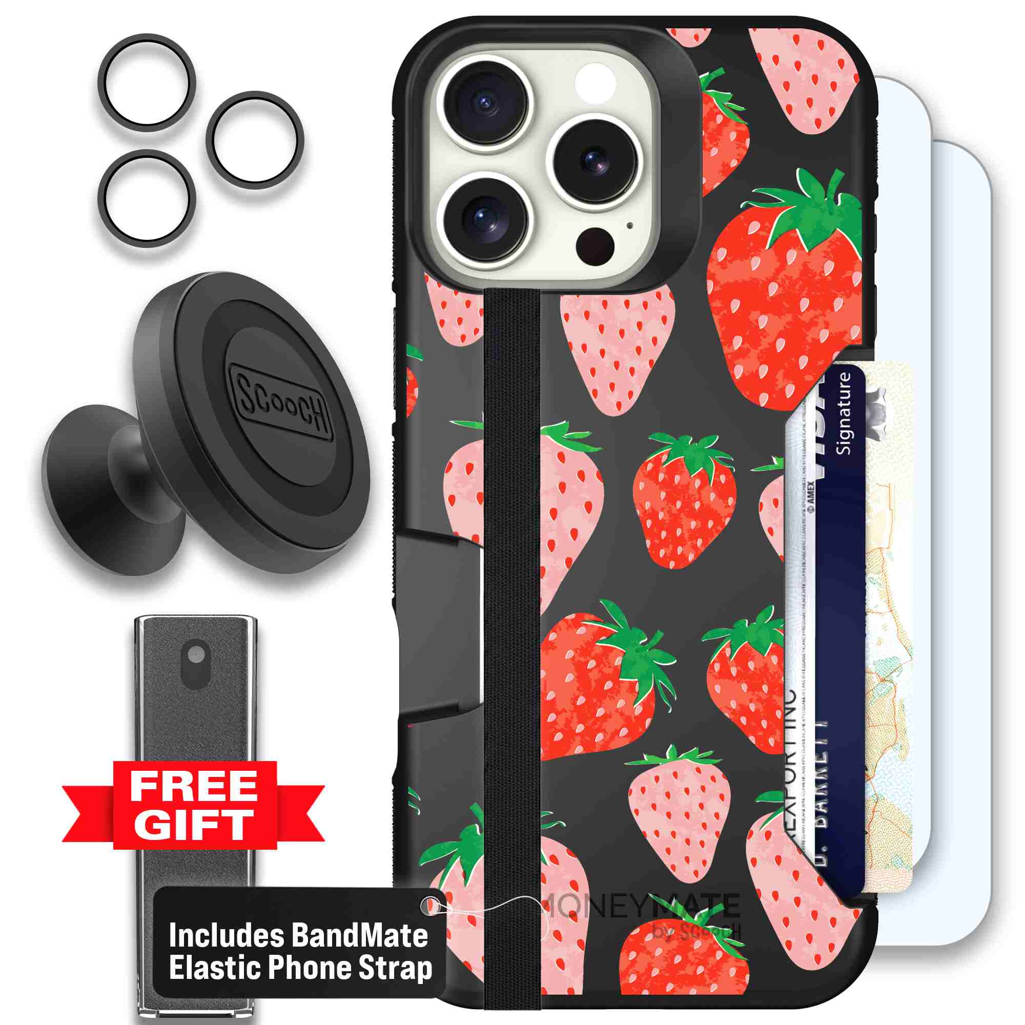 Strawberry Fields | website | iPhone 16 Pro Max | Defender Bundle