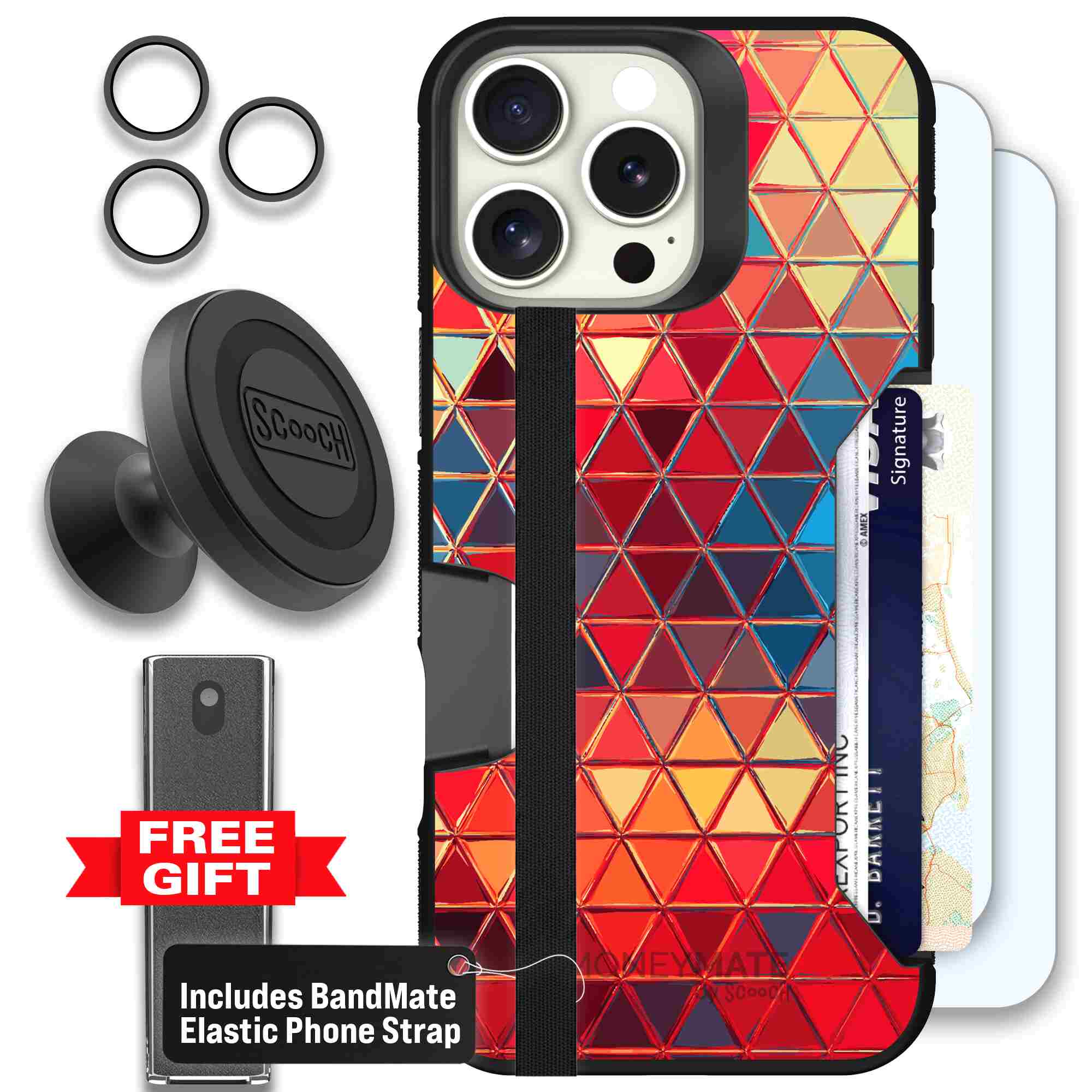 Festive Glass | website | iPhone 16 Pro Max | Defender Bundle