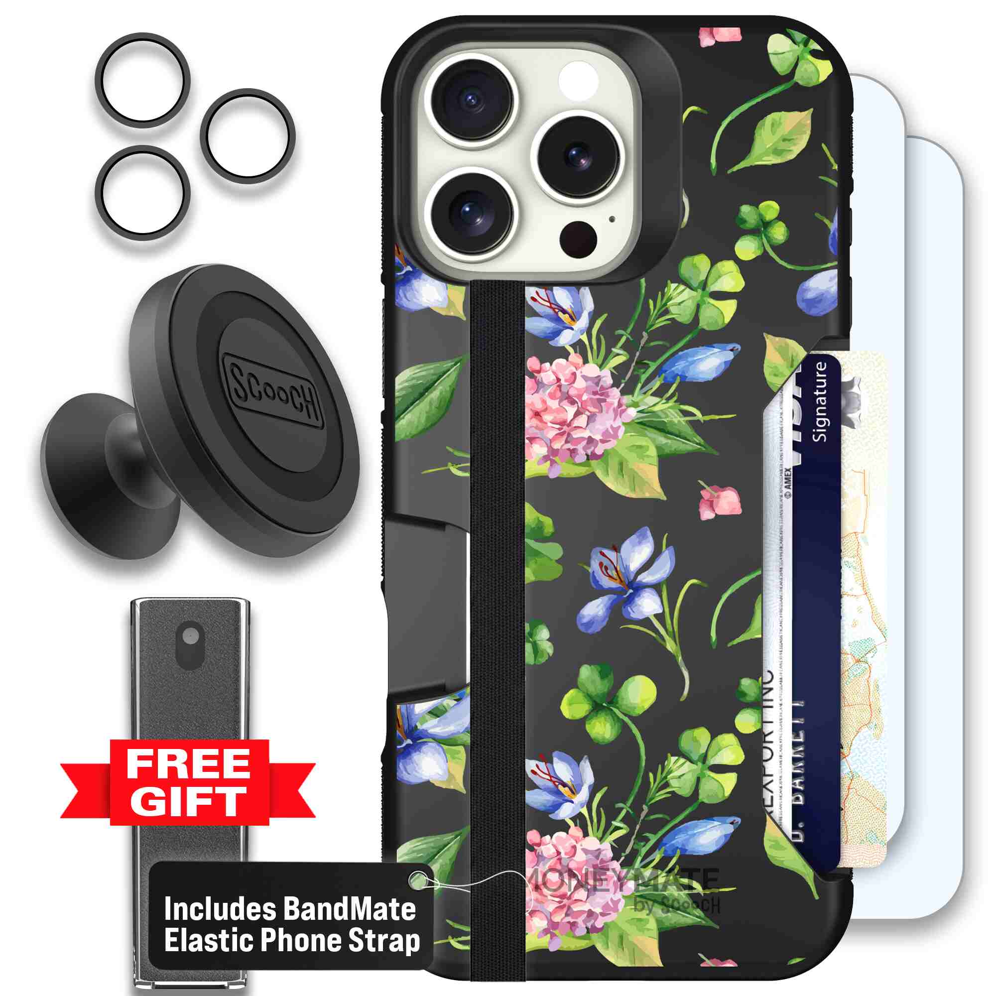 Lucky Hydrangea | website | iPhone 16 Pro Max | Defender Bundle