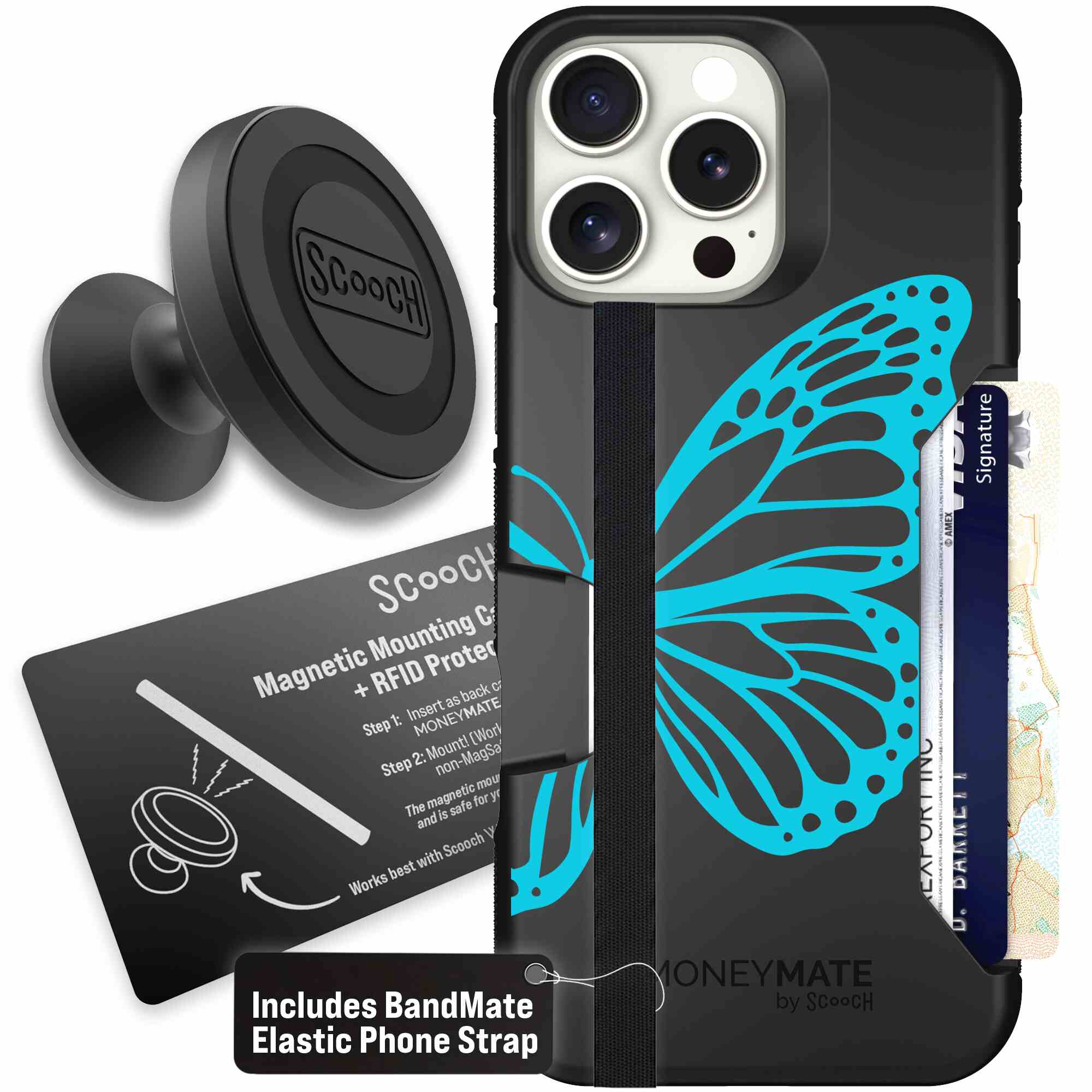 Azure Butterfly | website | iPhone 16 Pro Max | Starter Bundle