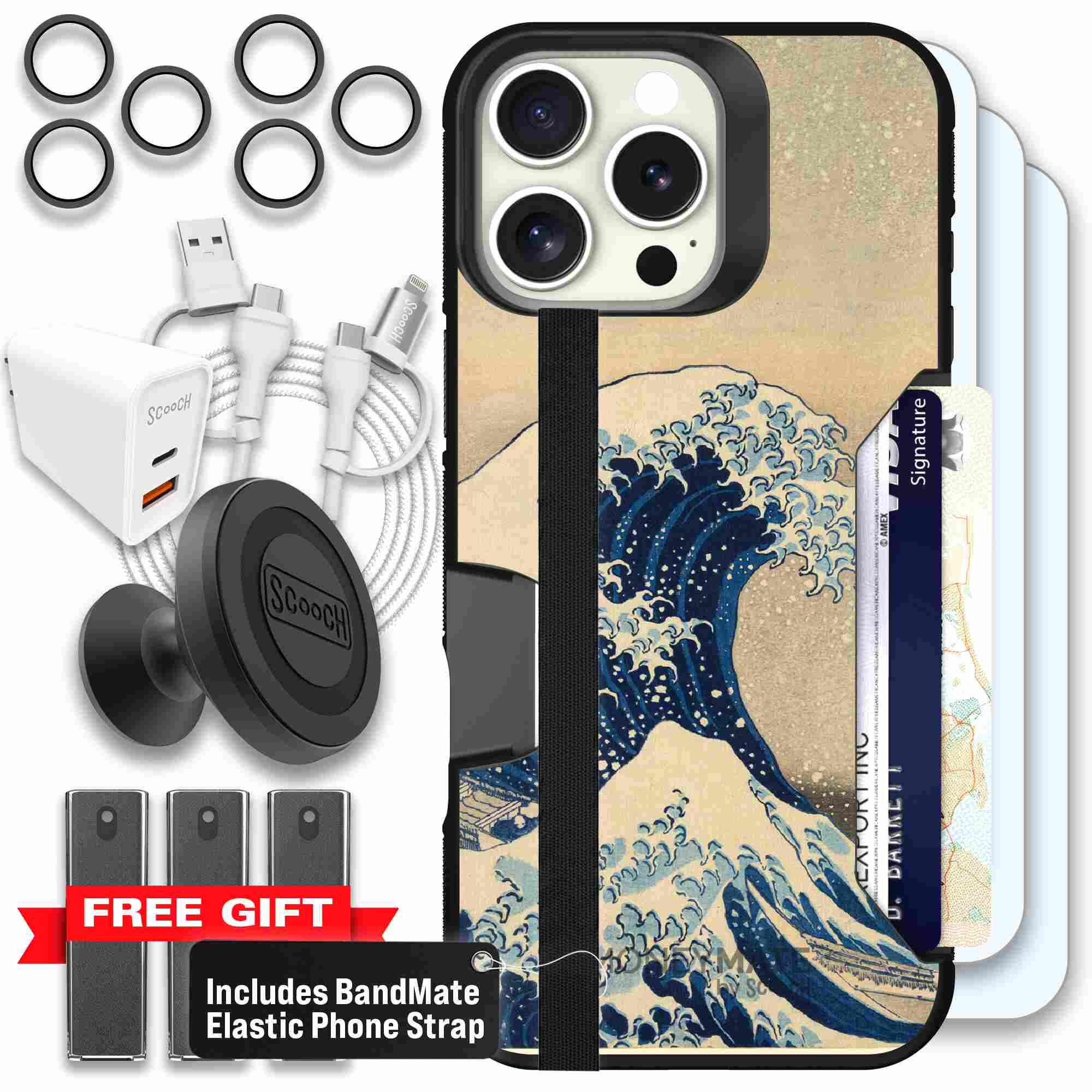 Great Wave | website | iPhone 16 Pro Max | Ultimate Bundle