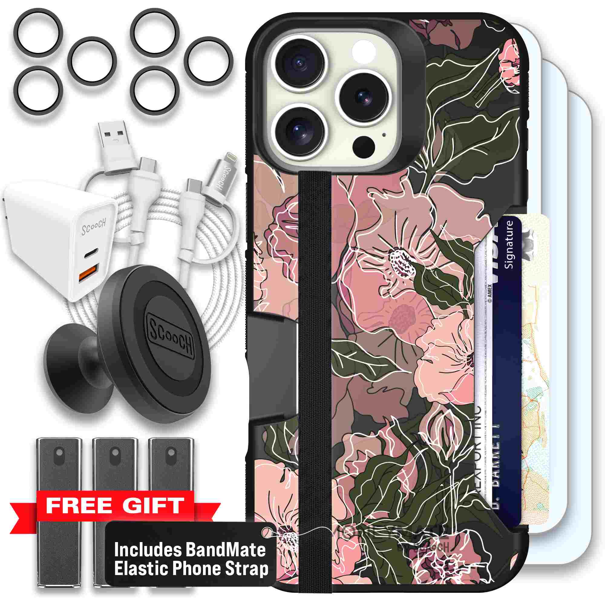 Blush Botanical | website | iPhone 16 Pro Max | Ultimate Bundle