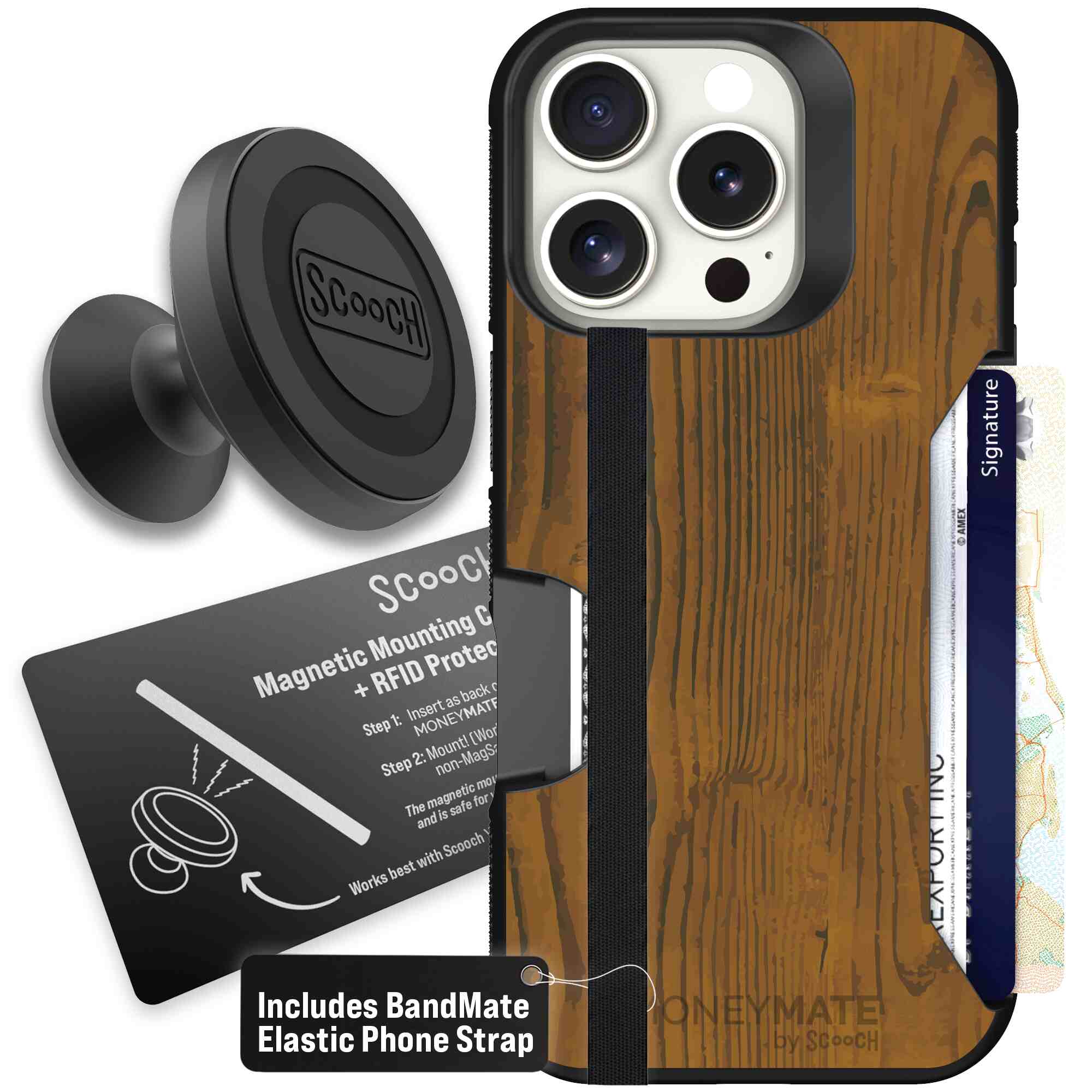 Wood Grain | website | iPhone 16 Pro | Starter Bundle