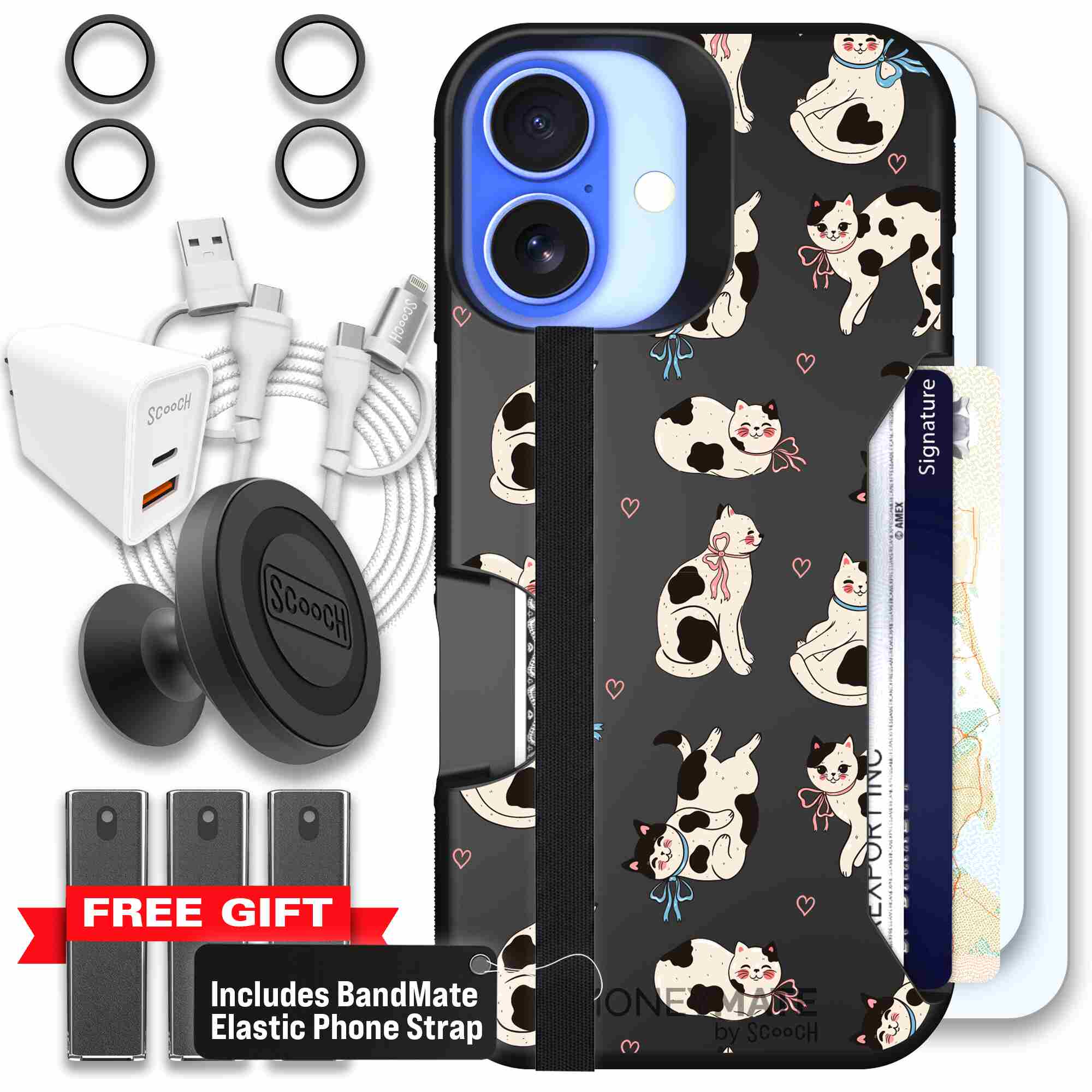 Bow Kitties | website | iPhone 16 | Ultimate Bundle