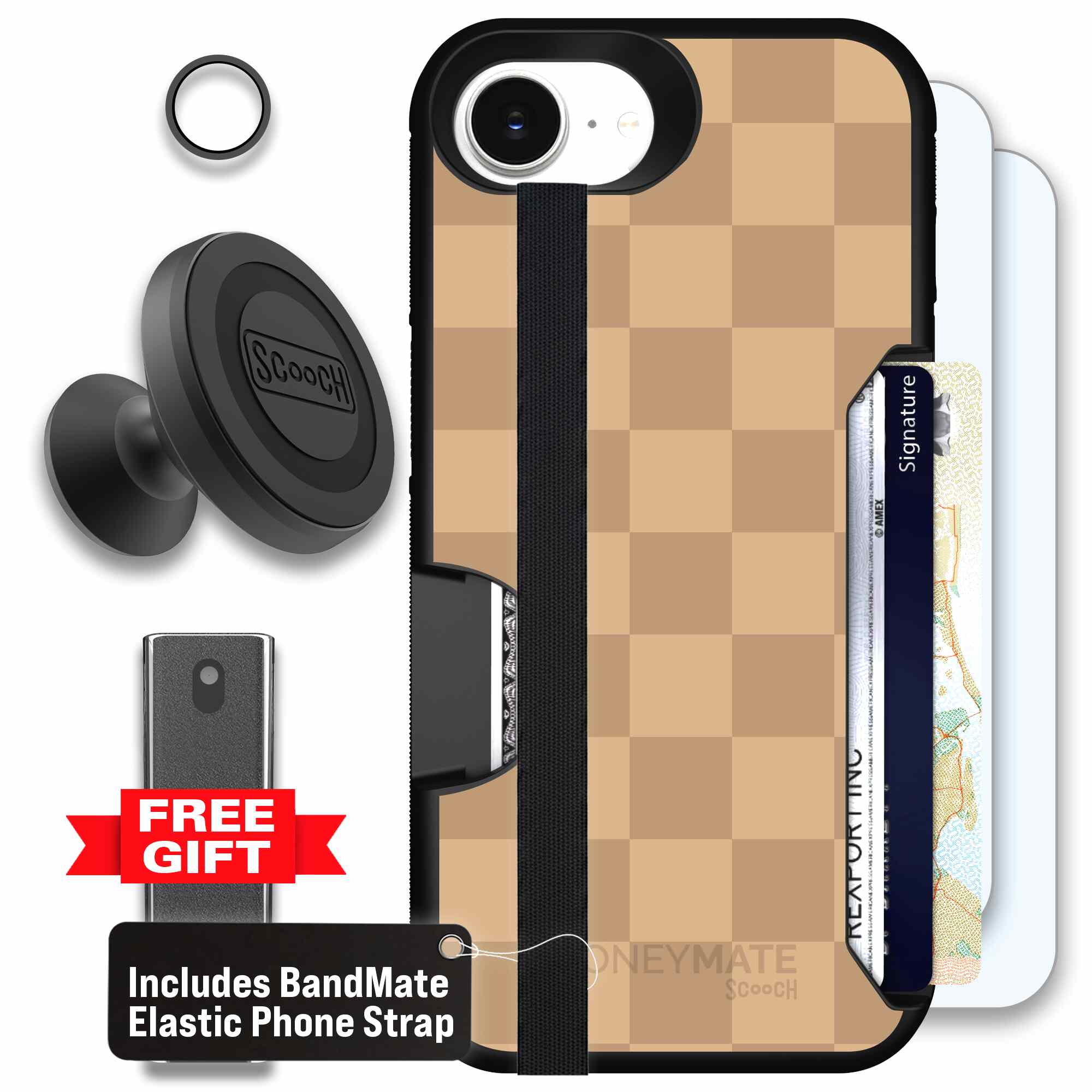 Checkered Beige | website | iPhone 17e | Defender Bundle