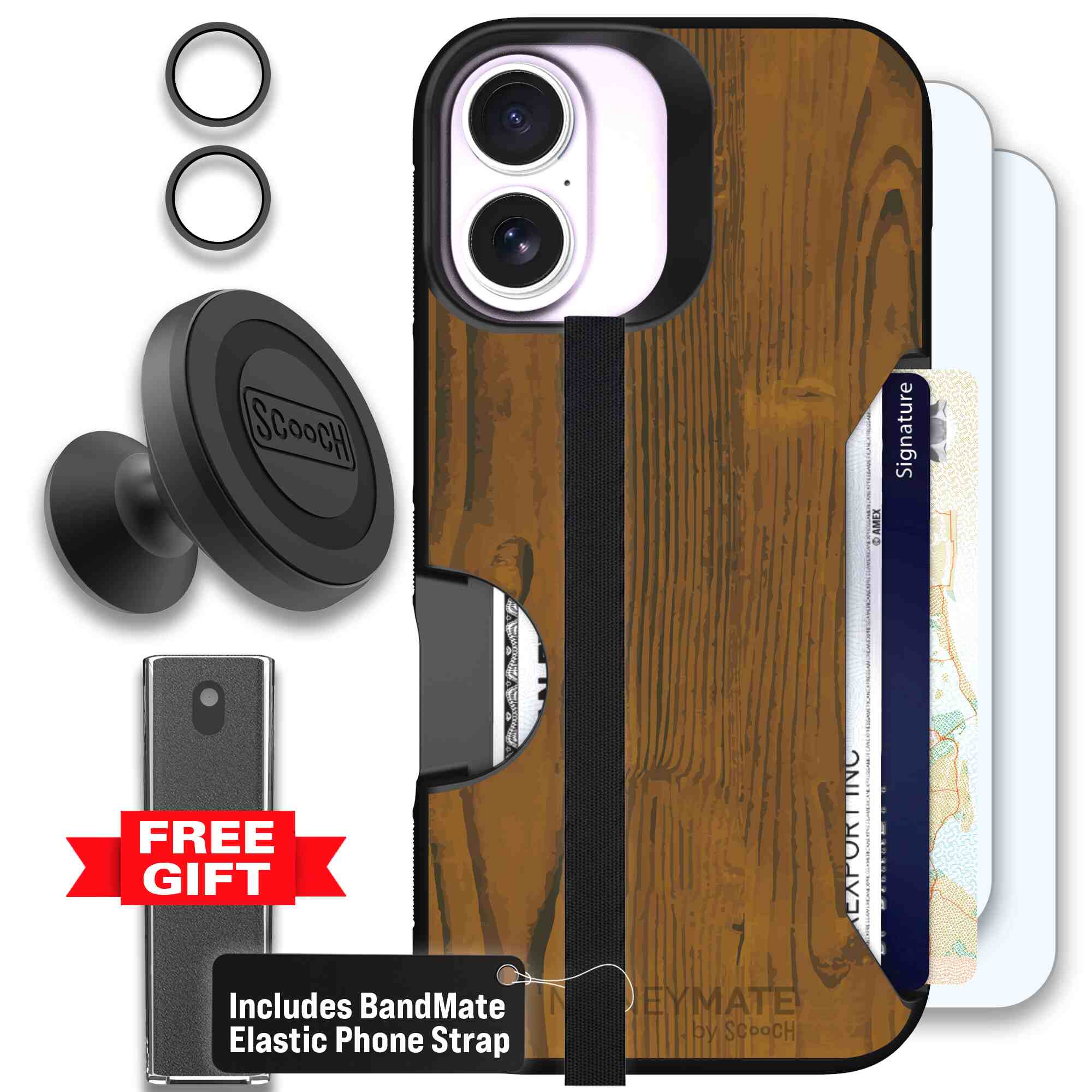 Wood Grain | website | iPhone 17 | Defender Bundle