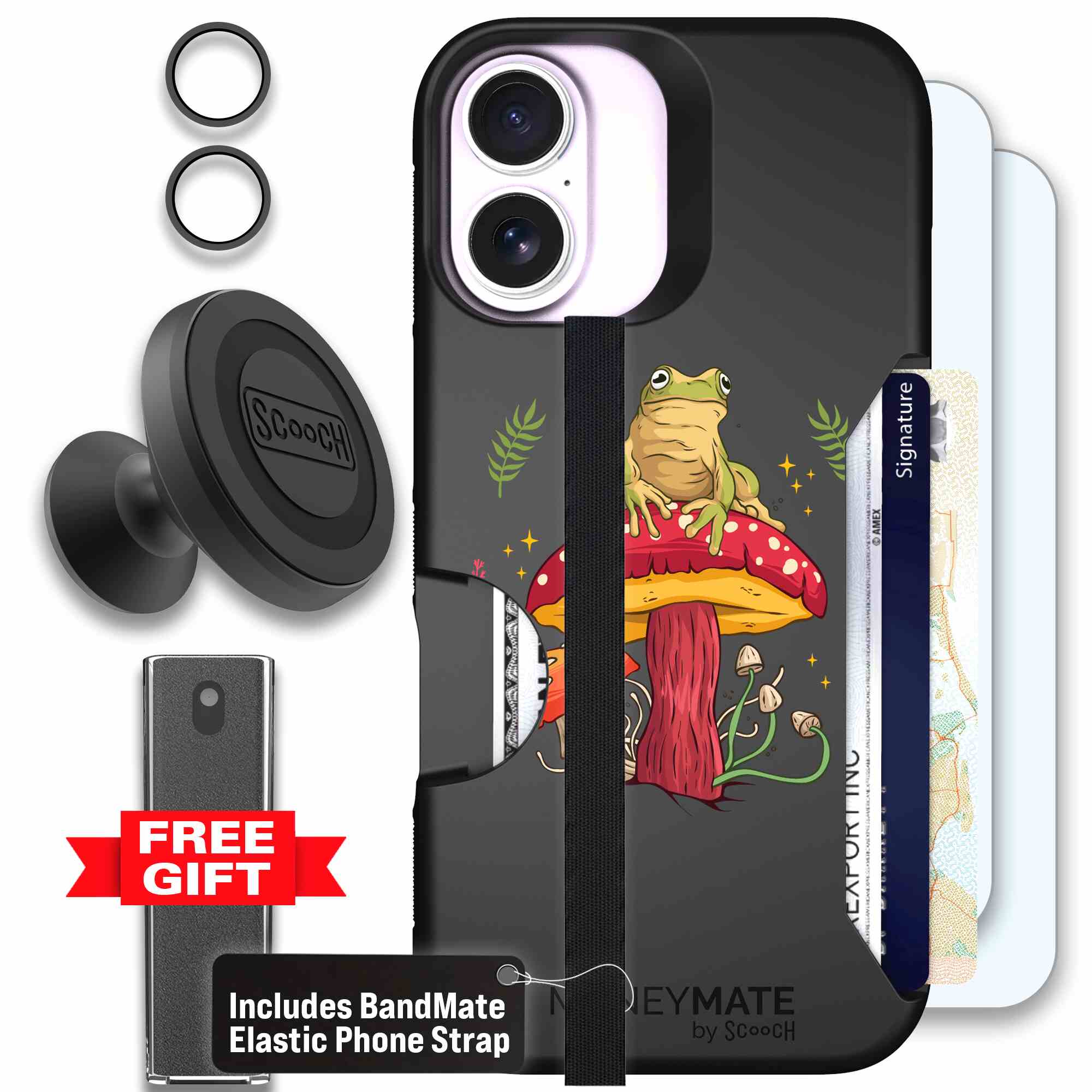 Toadstool Frog | website | iPhone 17 | Defender Bundle