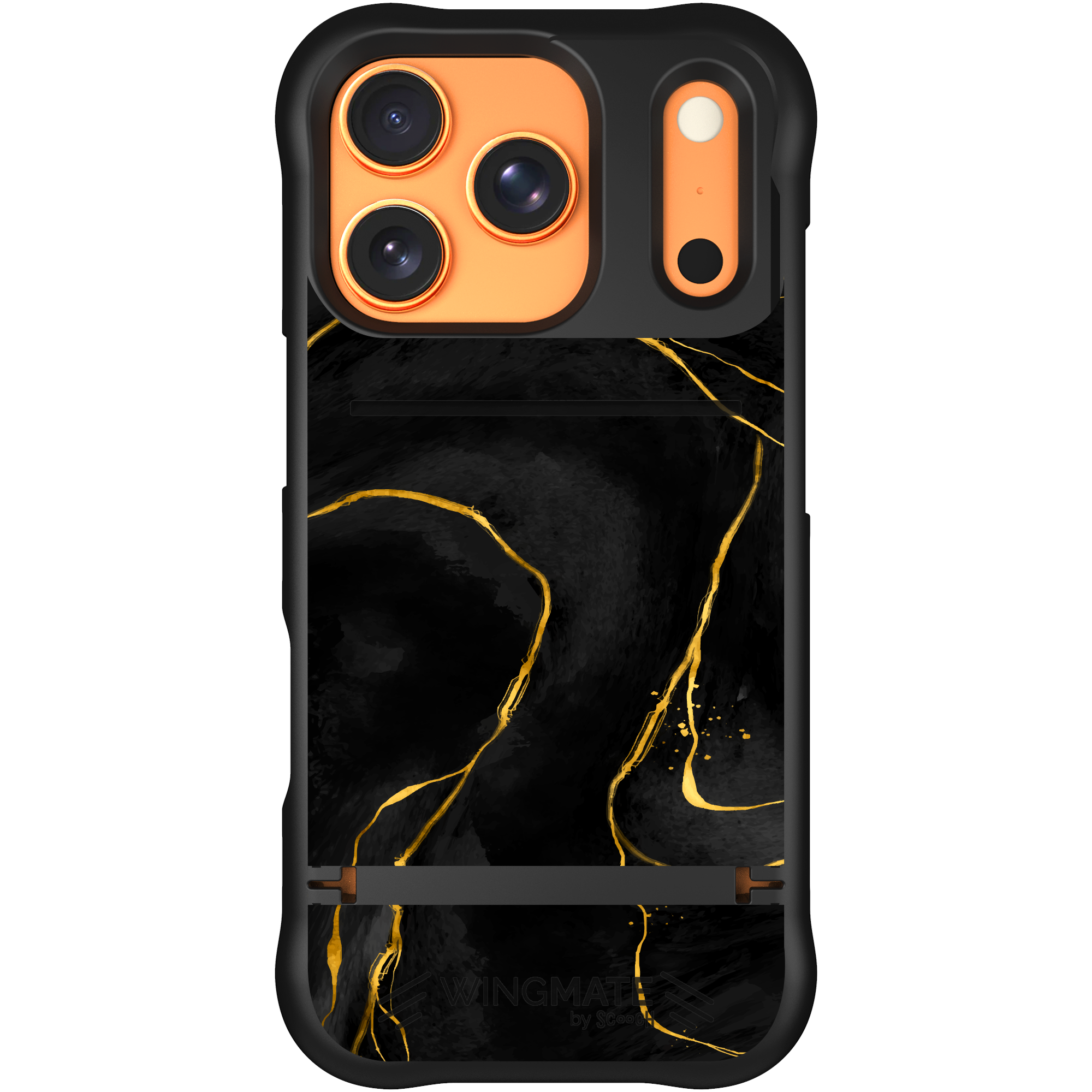 Wingmate Clearance - iPhone 17 Pro - Black Marble