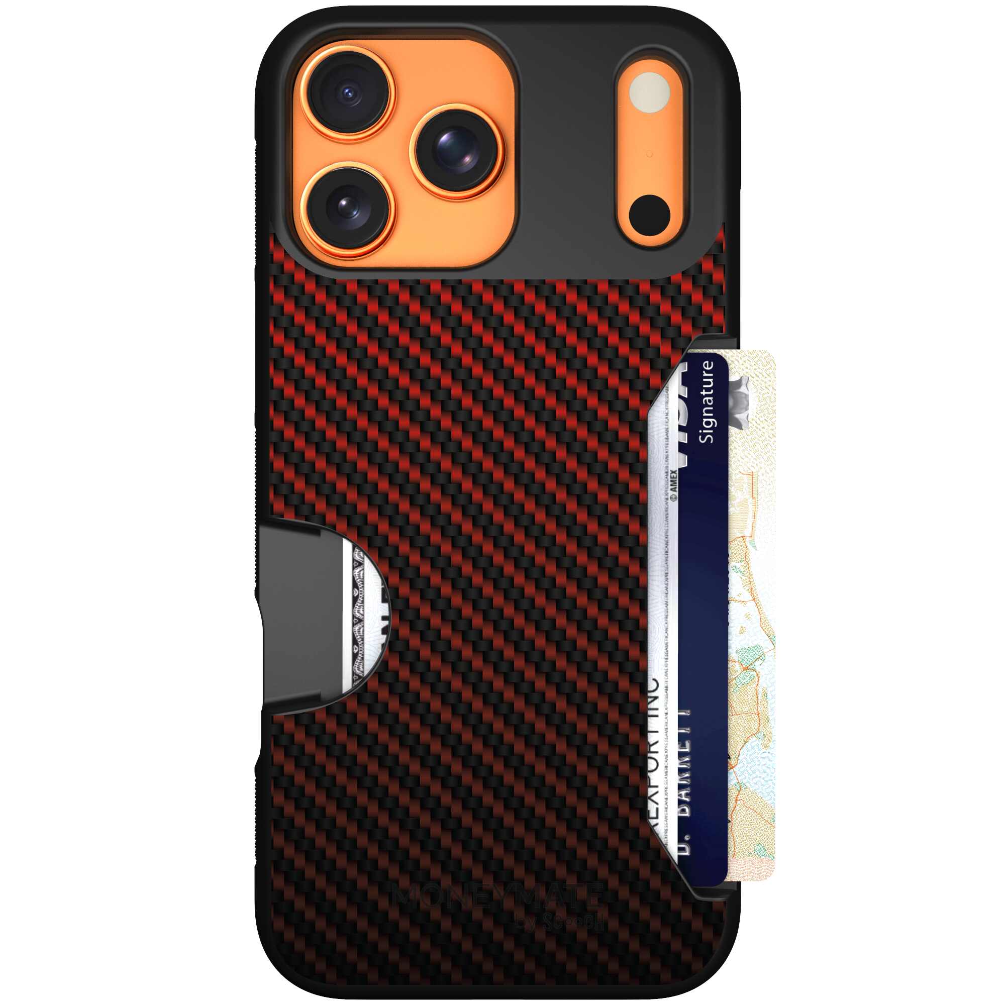 Red Carbon Fiber | website | iPhone 17 Pro Max | Case