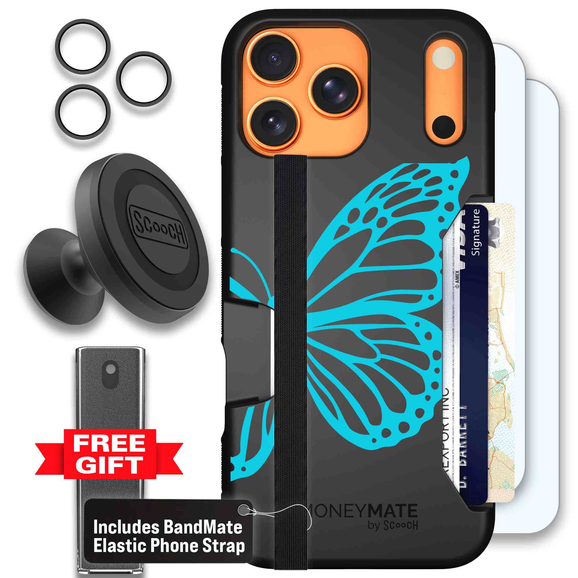Azure Butterfly | website | iPhone 17 Pro Max | Defender Bundle