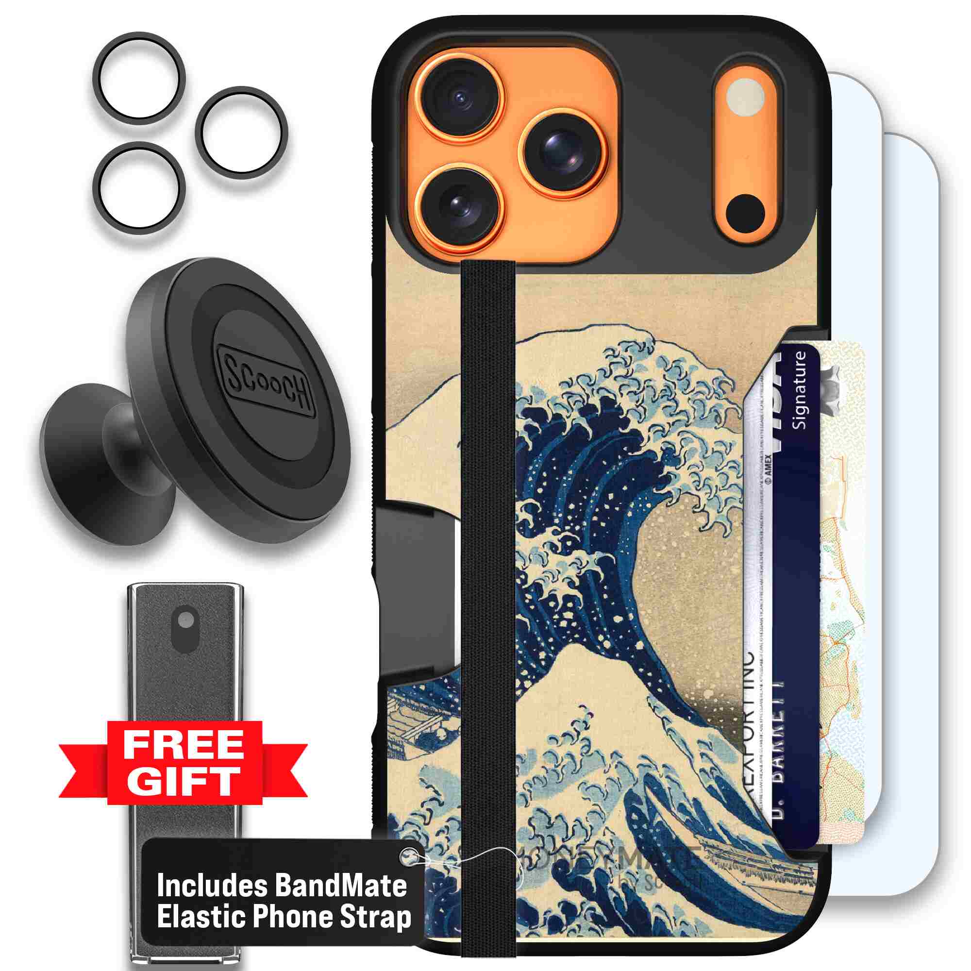 Great Wave | website | iPhone 17 Pro Max | Defender Bundle