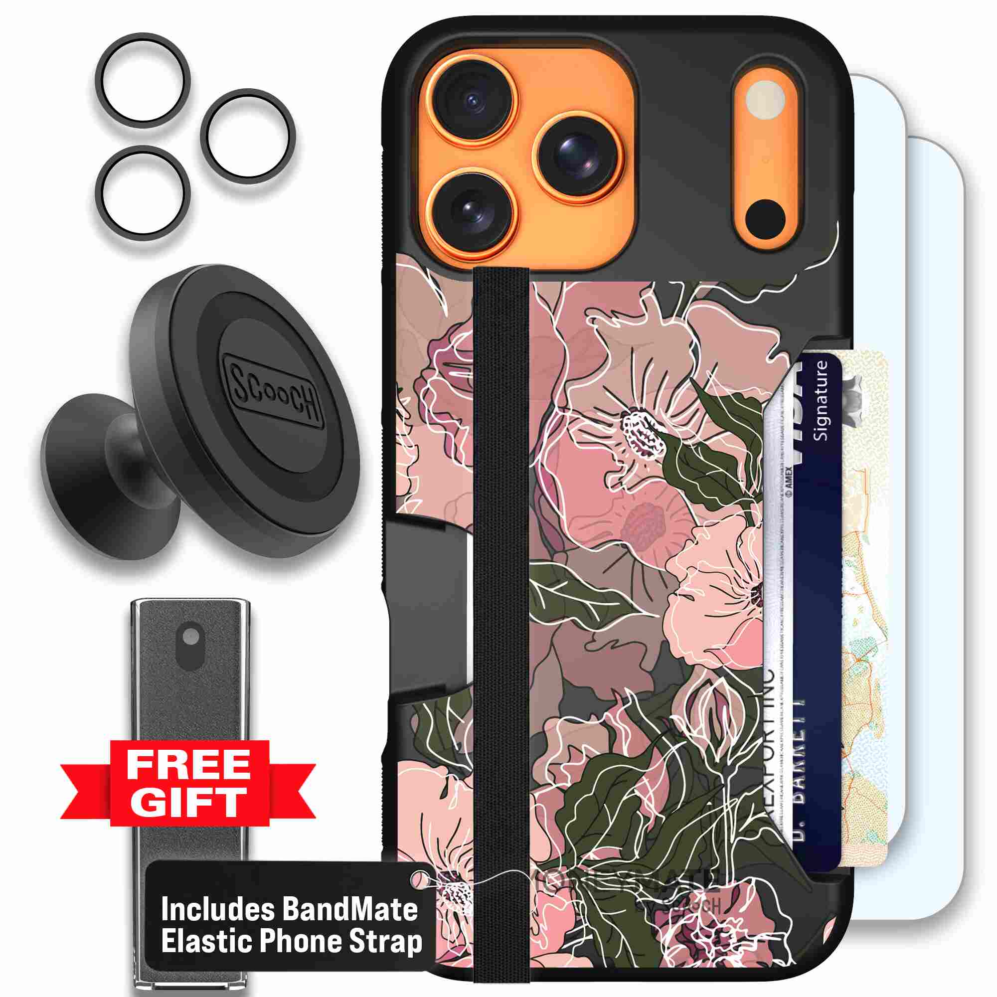 Blush Botanical | website | iPhone 17 Pro Max | Defender Bundle