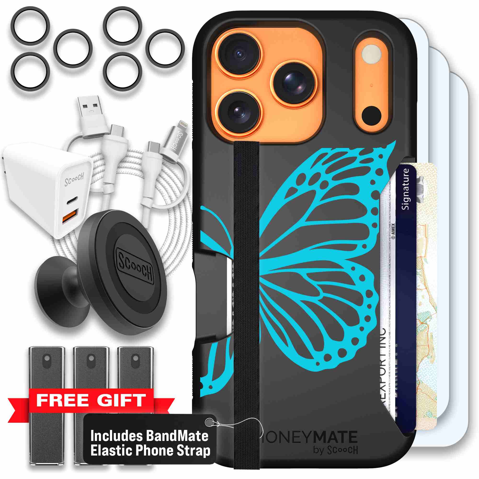 Azure Butterfly | website | iPhone 17 Pro | Ultimate Bundle