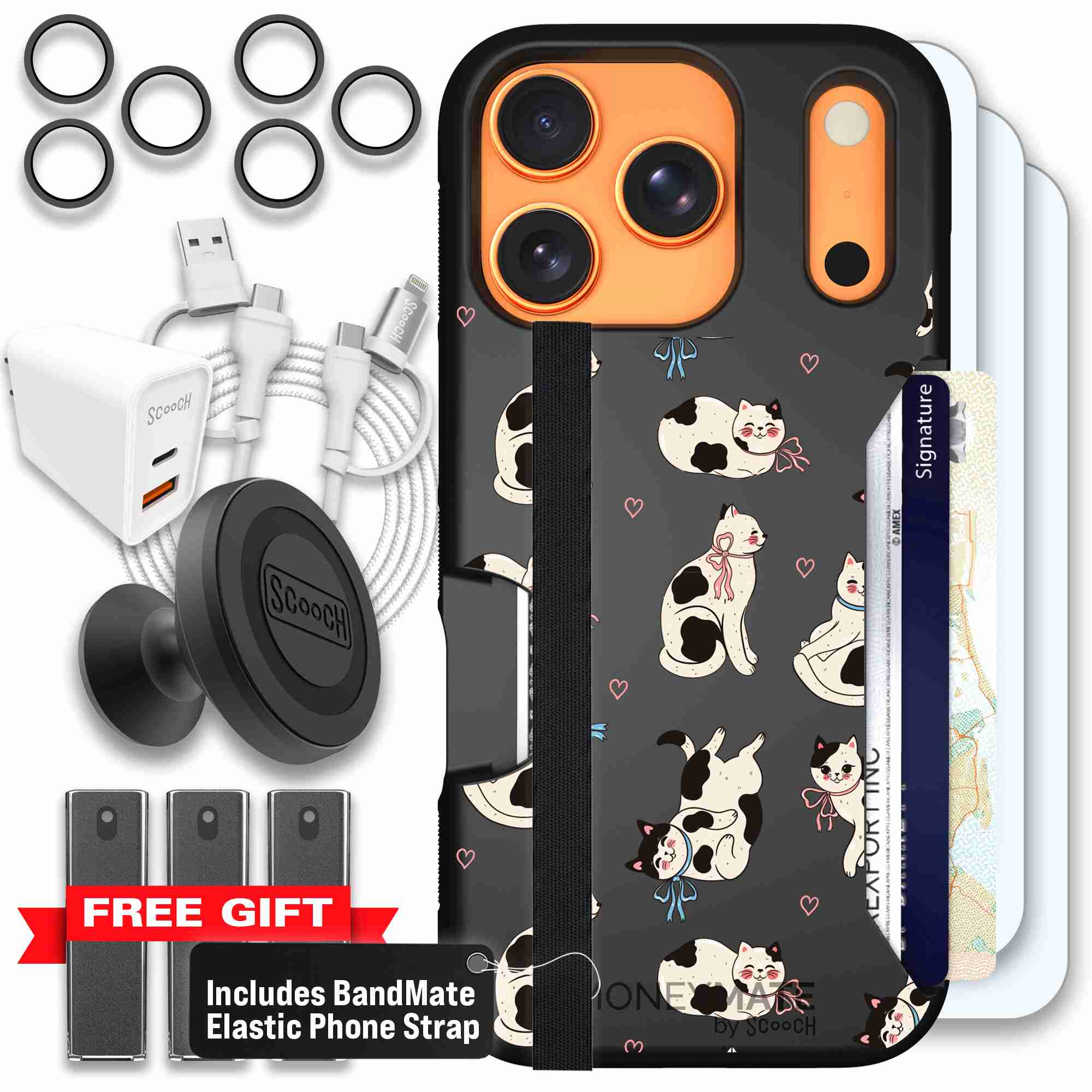 Bow Kitties | website | iPhone 17 Pro | Ultimate Bundle