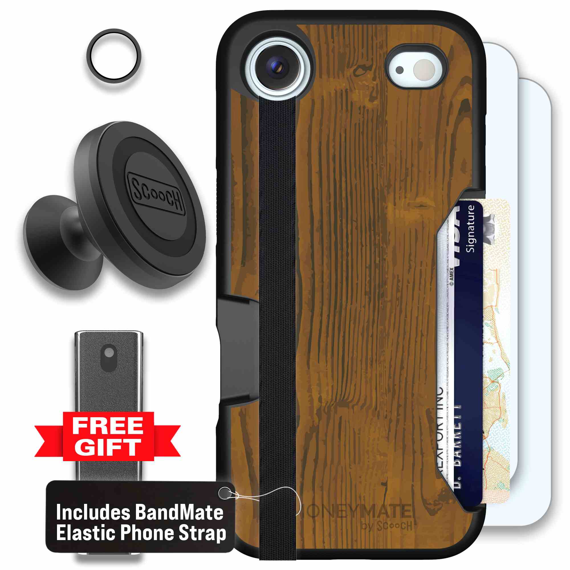 Wood Grain | website | iPhone Air | Defender Bundle