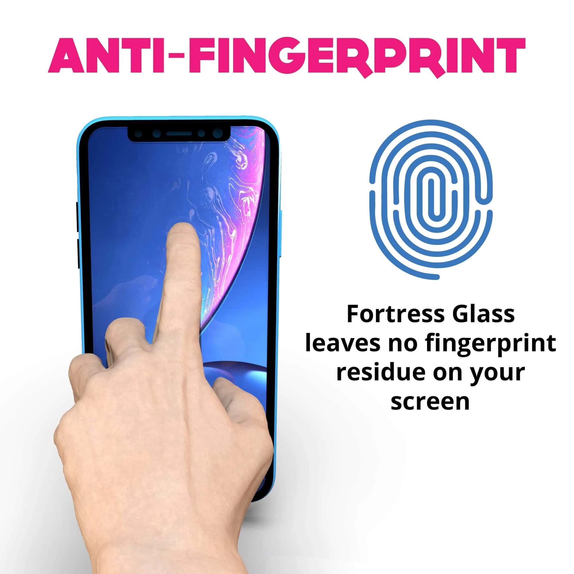 Fortress iPhone XR Screen Protector - $200 Device Coverage Scooch Screen Protector