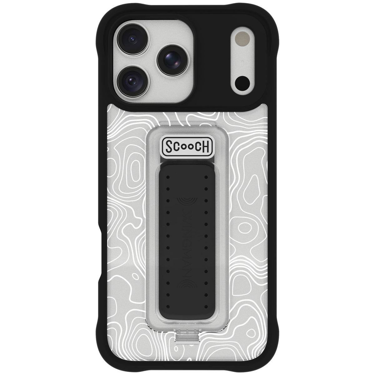 Scooch Wingman case for iPhone 18 Pro Max in Topography