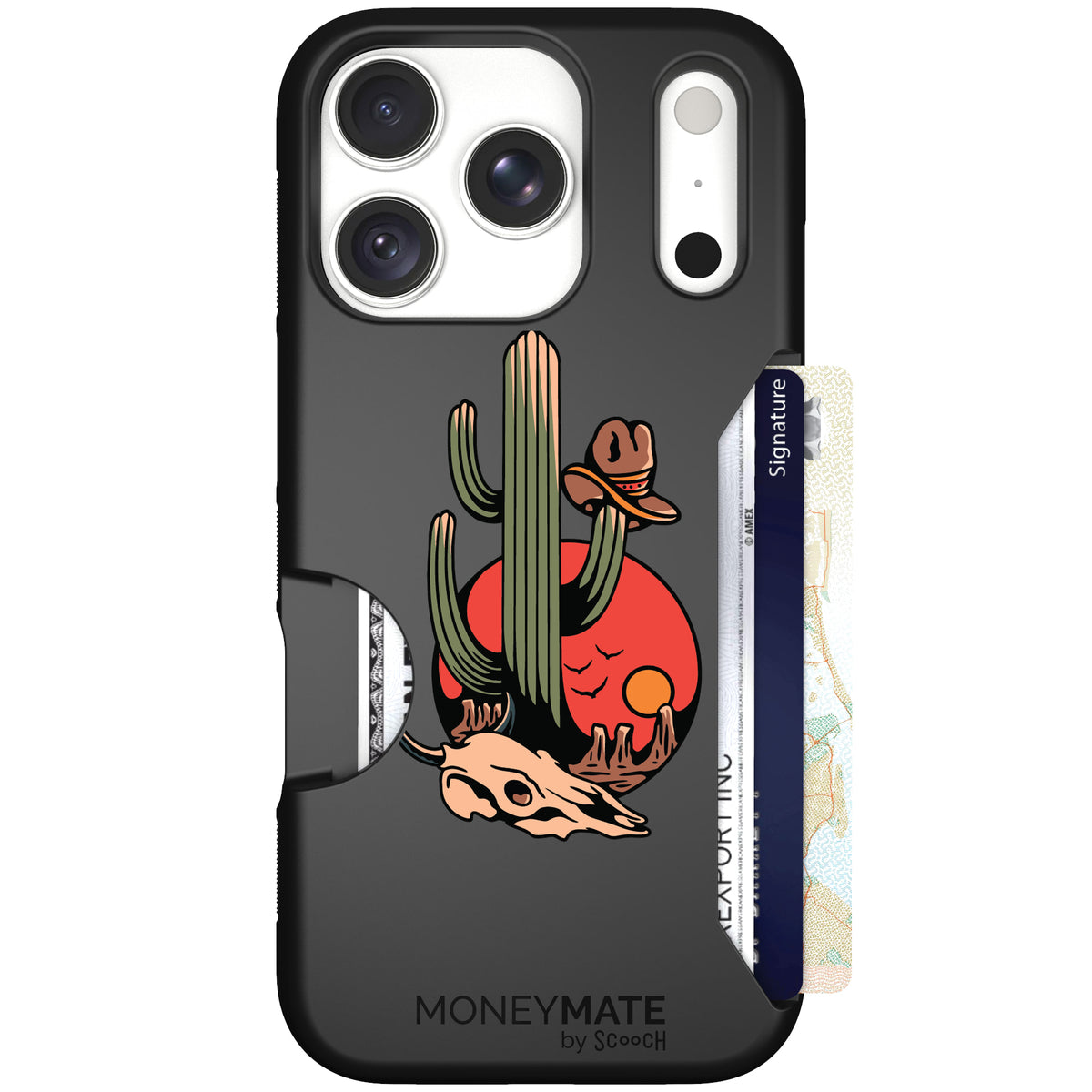 Moneymate Cactus Flash for iPhone 18 Pro β case