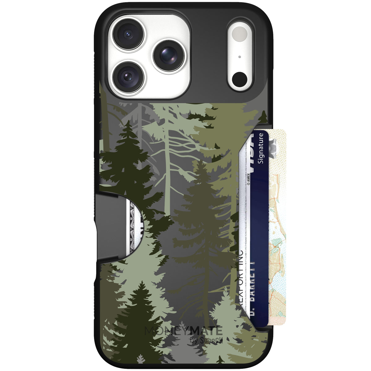 Moneymate Hidden Pines for iPhone 18 Pro Max β case