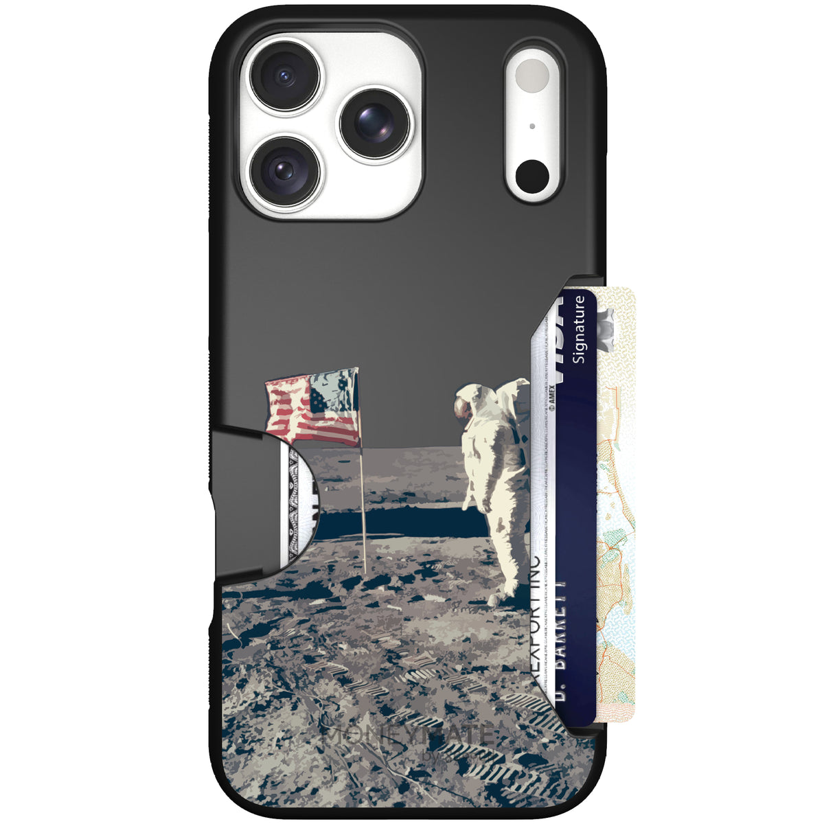 Moneymate Lunar Landing for iPhone 18 Pro Max β case