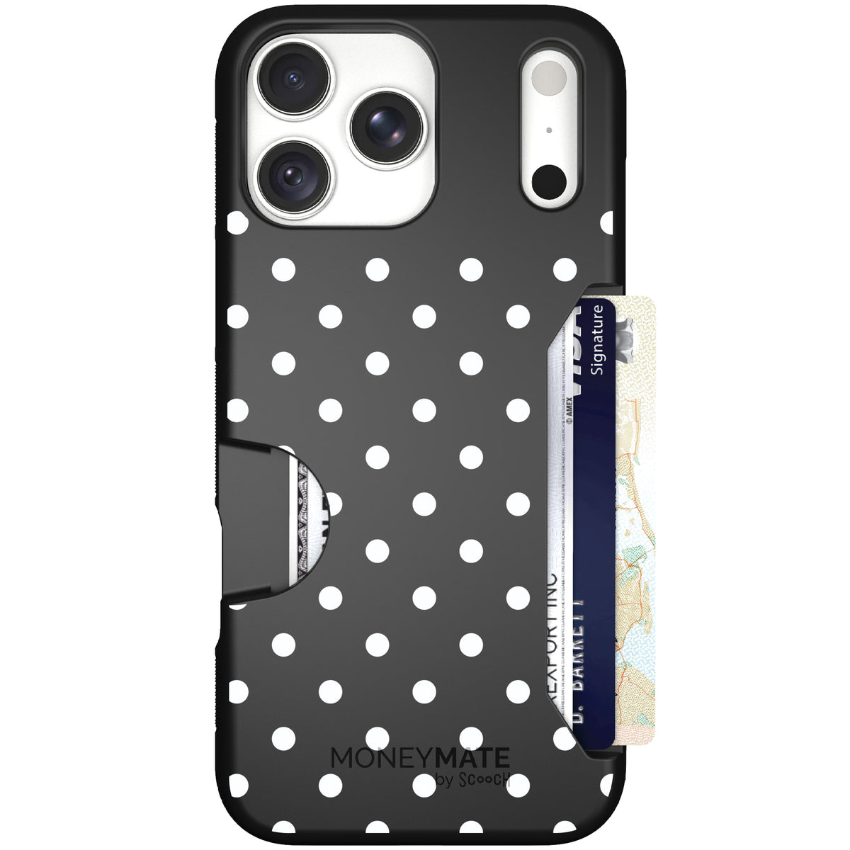 Moneymate Polka Dots for iPhone 18 Pro Max β case