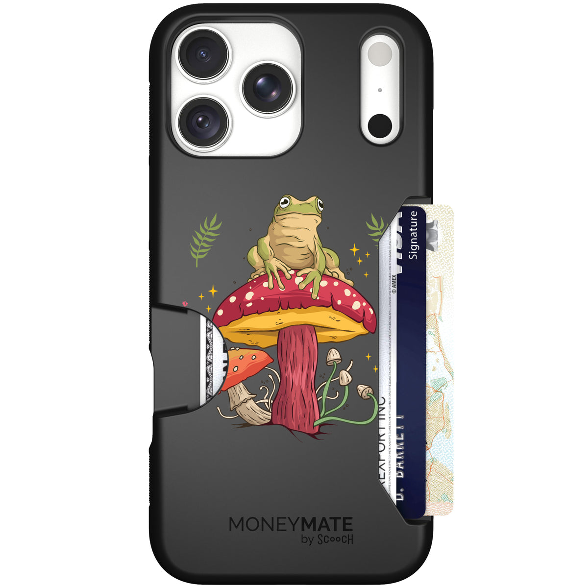 Moneymate Toadstool Frog for iPhone 18 Pro Max β case