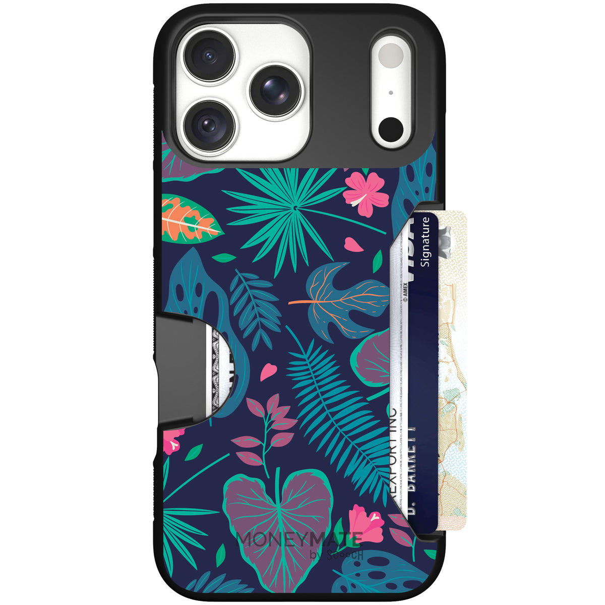 Moneymate Tropical Leaves for iPhone 18 Pro Max β case