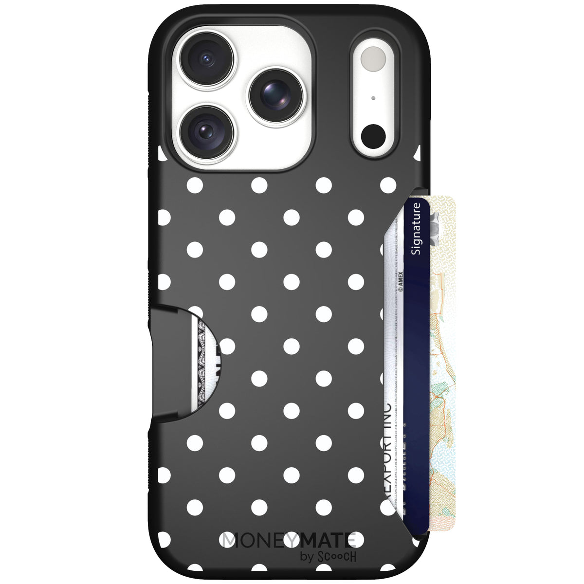 Moneymate Polka Dots for iPhone 18 Pro β case