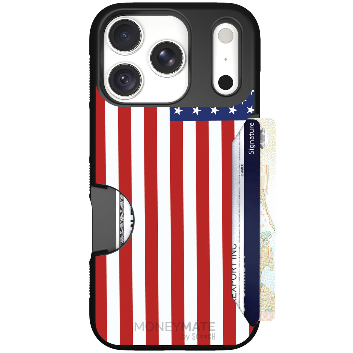 Moneymate Stars and Stripes for iPhone 18 Pro — case