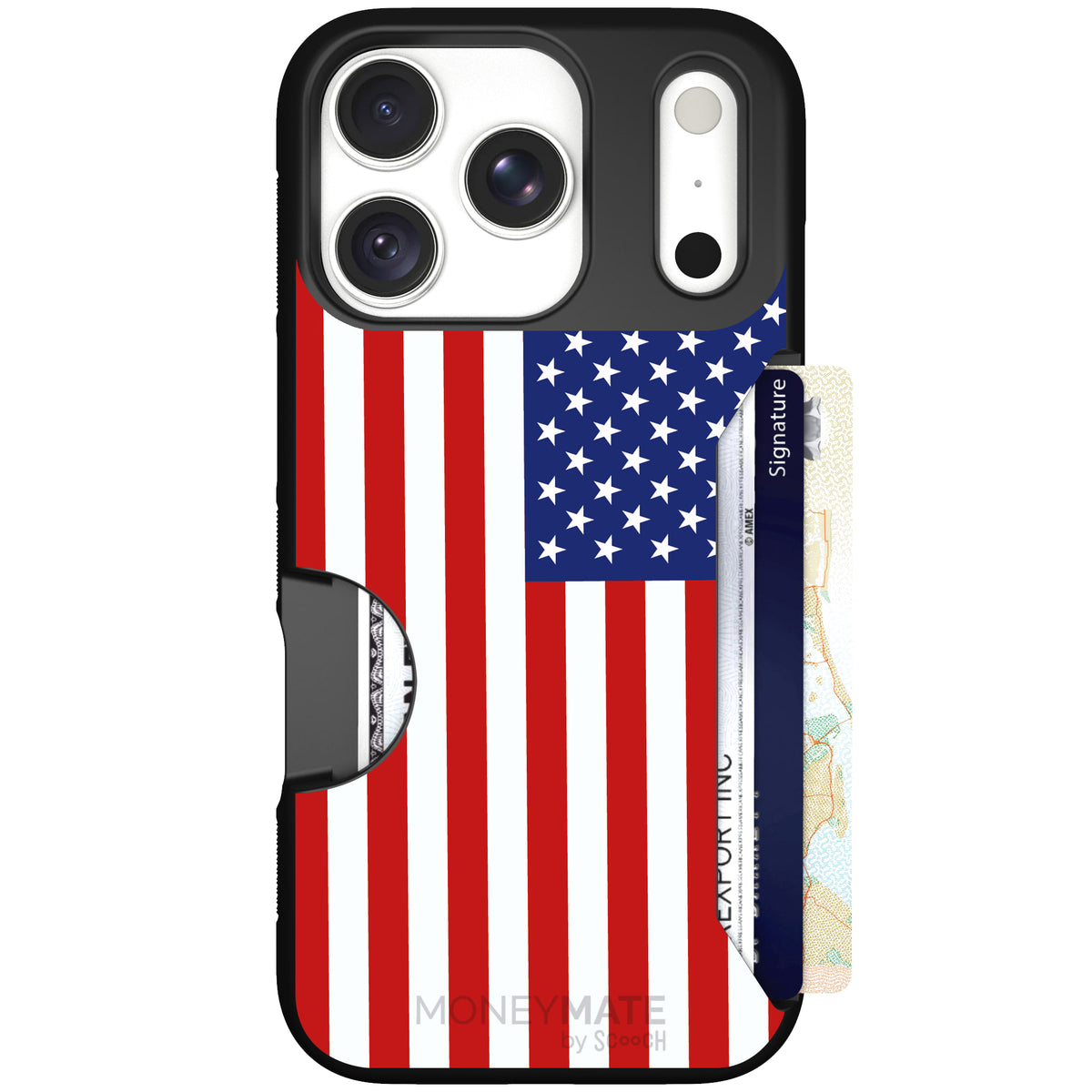 Moneymate Stars and Stripes for iPhone 18 Pro — case