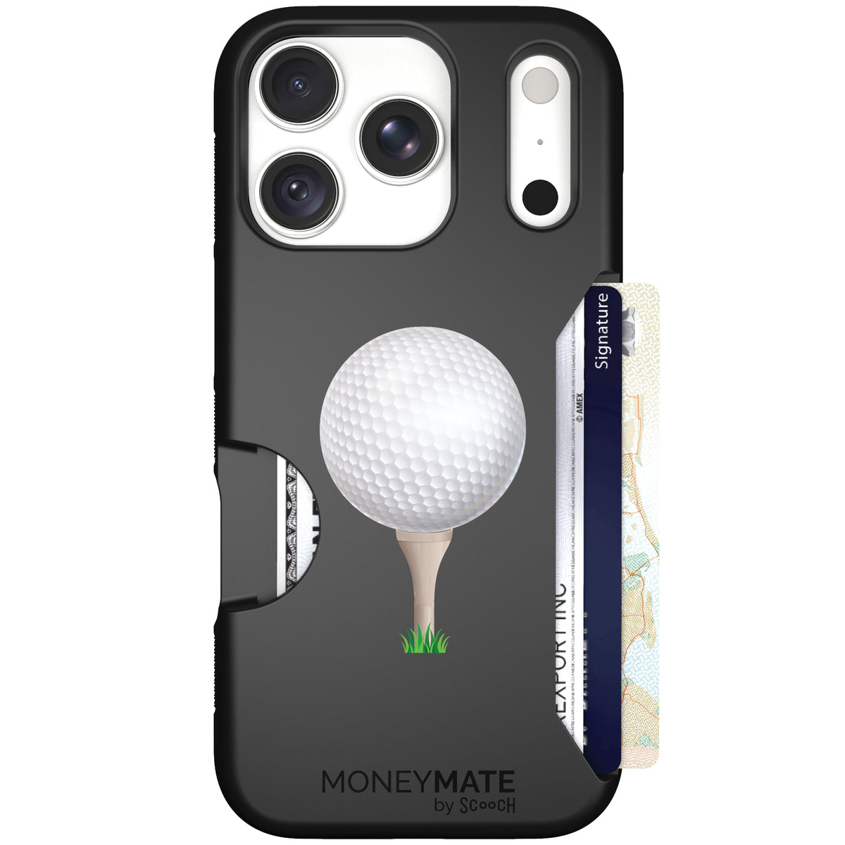 Moneymate Tee Time for iPhone 18 Pro β case