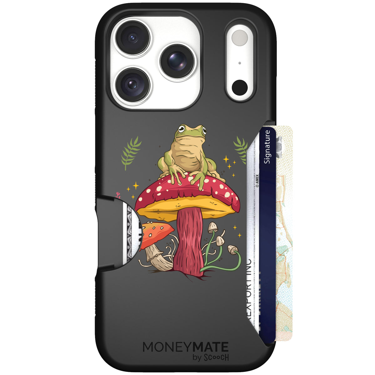 Moneymate Toadstool Frog for iPhone 18 Pro β case