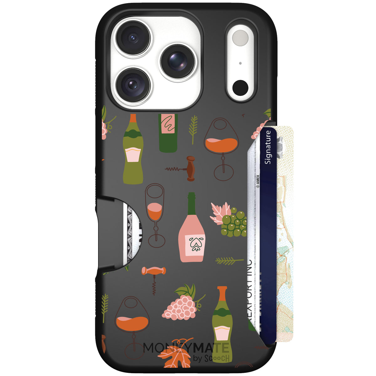 Moneymate Vino Vibes for iPhone 18 Pro β case