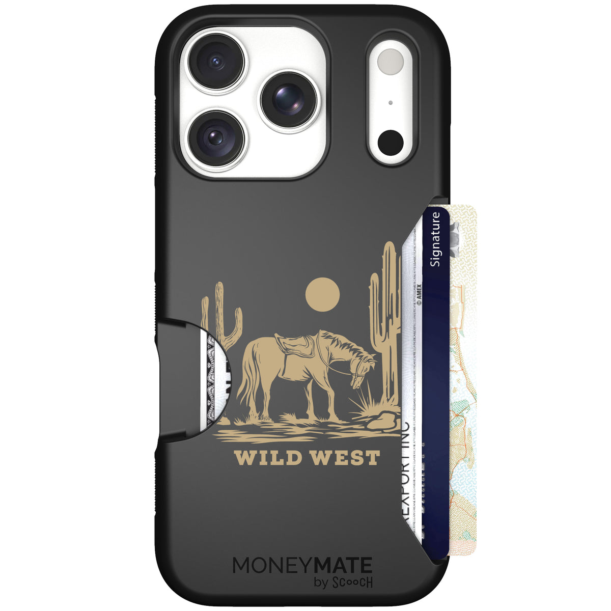 Moneymate Wild West for iPhone 18 Pro β case