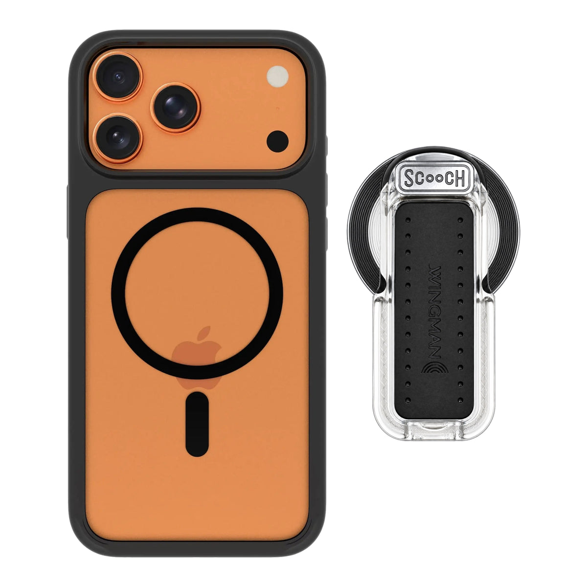 MagCase Tuxedo Clear for iPhone 17 Pro Max with Clear Wingback for MagSafe