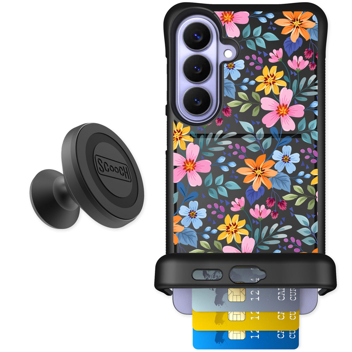 Scooch Wingmate Full Bloom for Galaxy S26+ — Starter Bundle