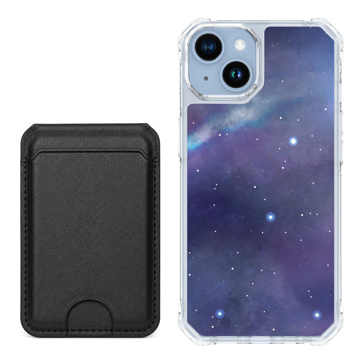 Scooch MagCase Galaxy for iPhone 14 — Black MagWallet Bundle