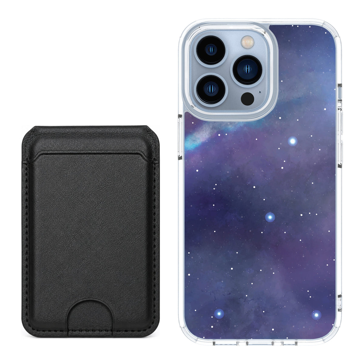 Scooch MagCase Galaxy for iPhone 13 Pro — Black MagWallet Bundle