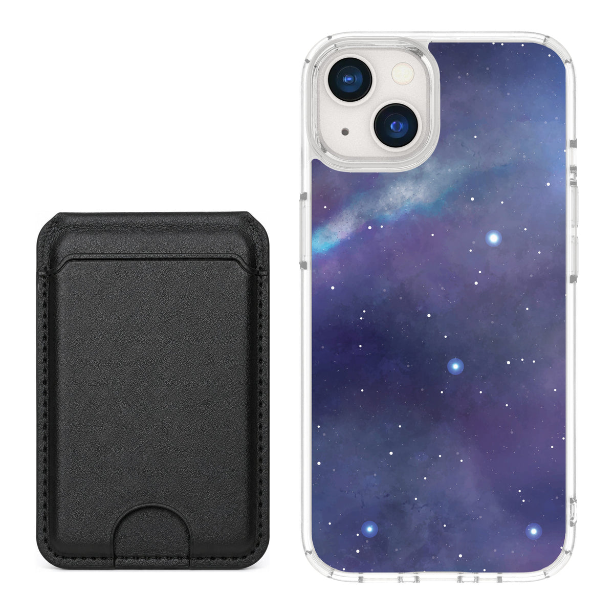 Scooch MagCase Galaxy for iPhone 13 — Black MagWallet Bundle