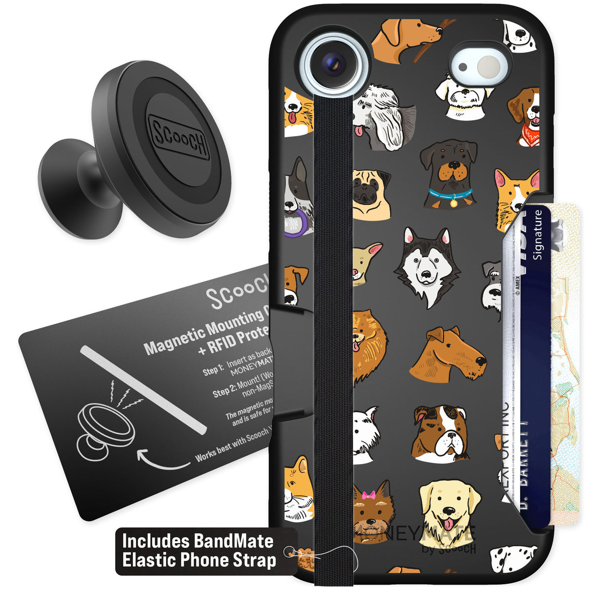 Scooch Moneymate Dog Squad for iPhone Air — Starter Bundle