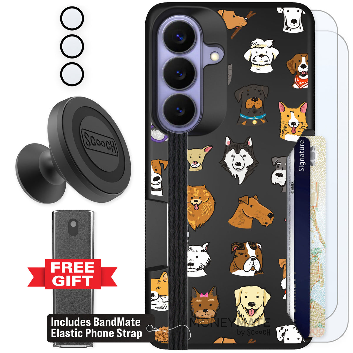 Scooch Moneymate Dog Squad for Galaxy S26 — Defender Bundle