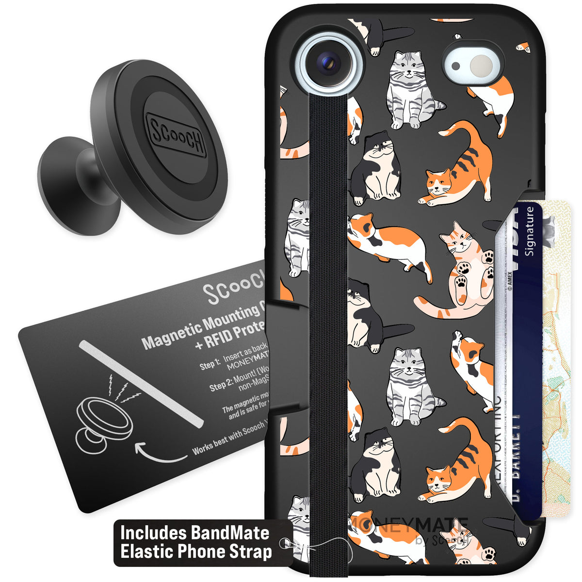 Scooch Moneymate Kitty Crew for iPhone Air — Starter Bundle