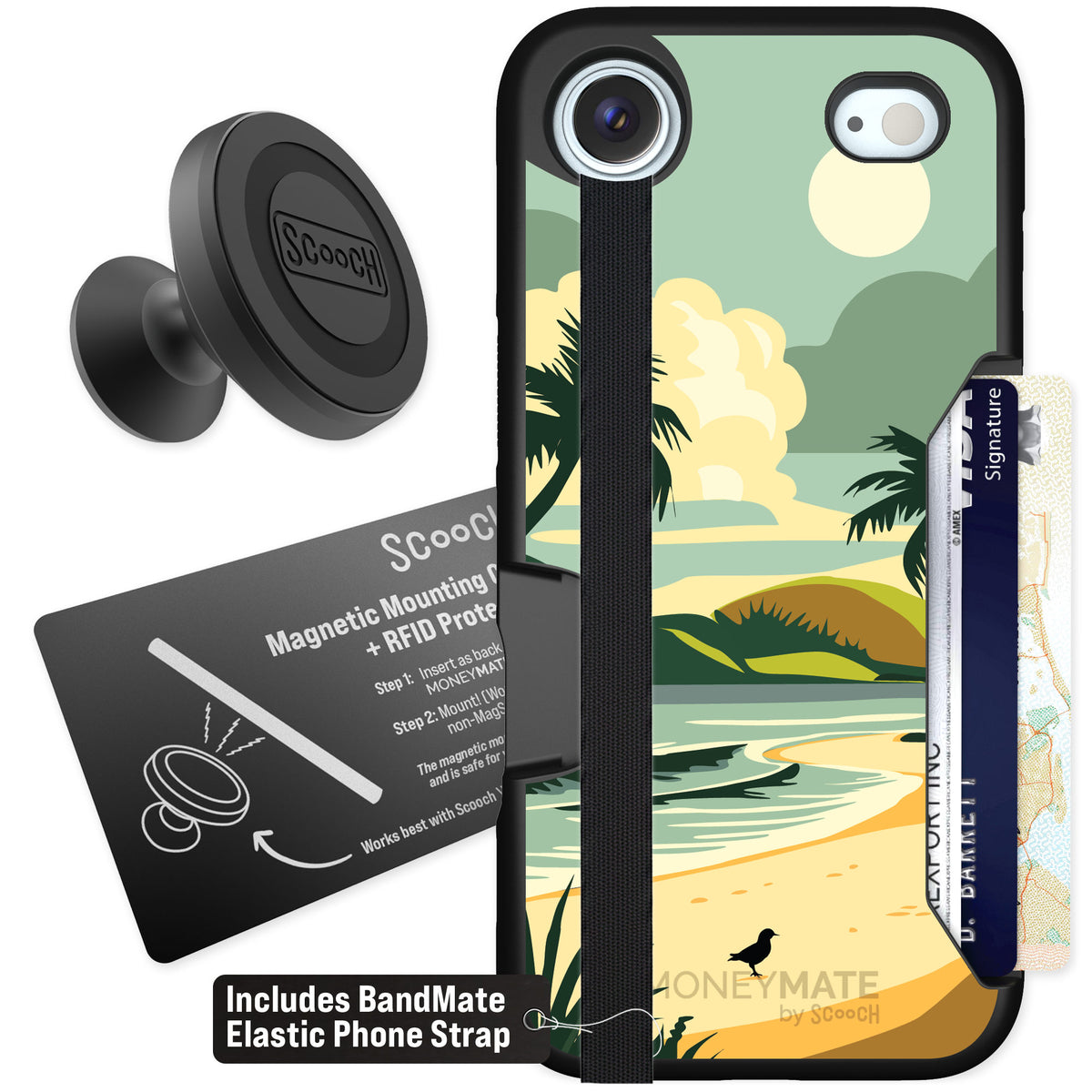 Scooch Moneymate Paradise Cove for iPhone Air — Starter Bundle